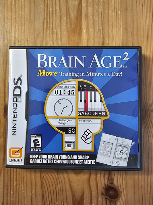 Brain Age 2 More Training in Minutes a Day | Nintendo DS