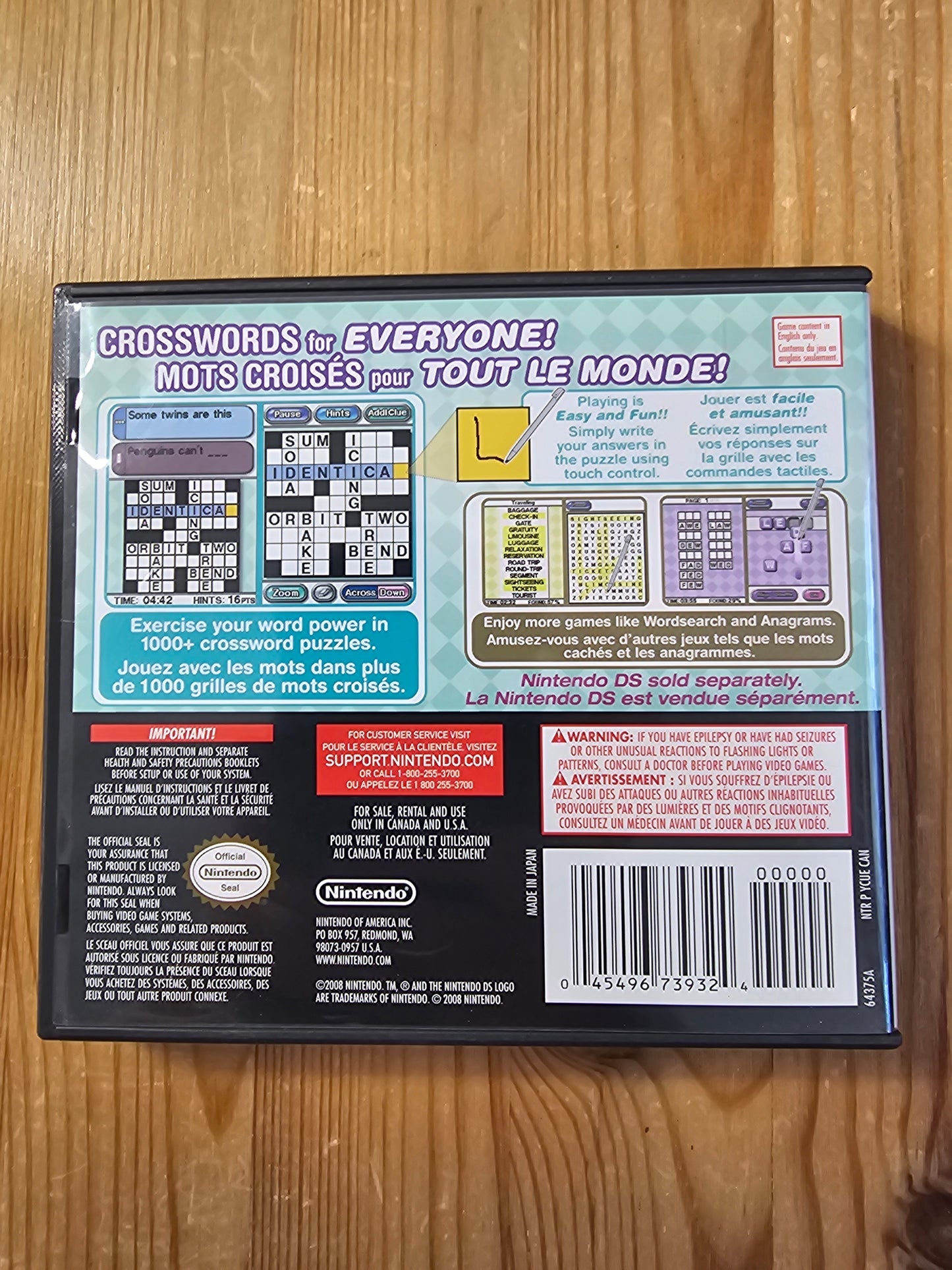 Crosswords | Nintendo DS (2008)