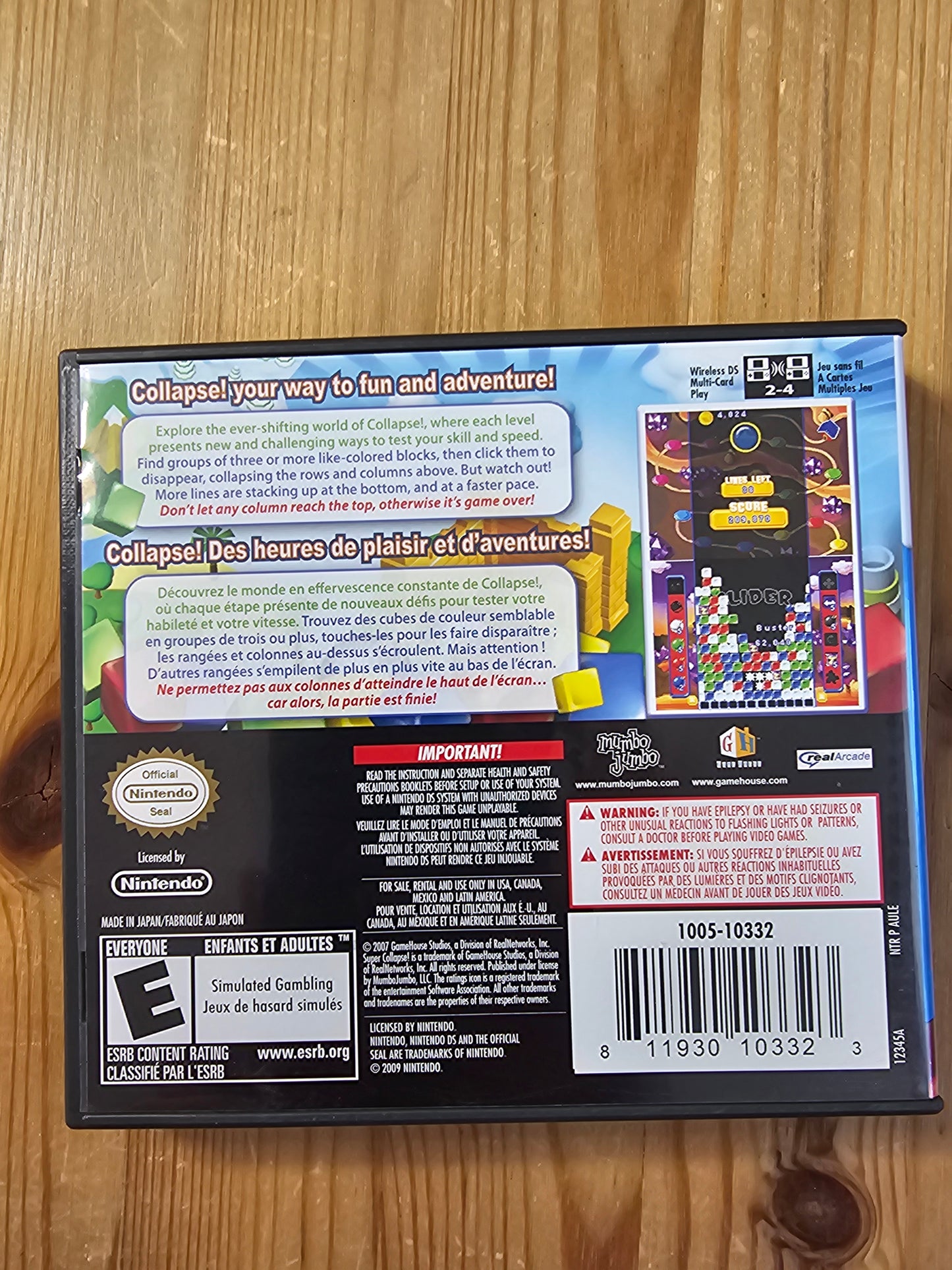 Super Collapse 3 | Nintendo DS