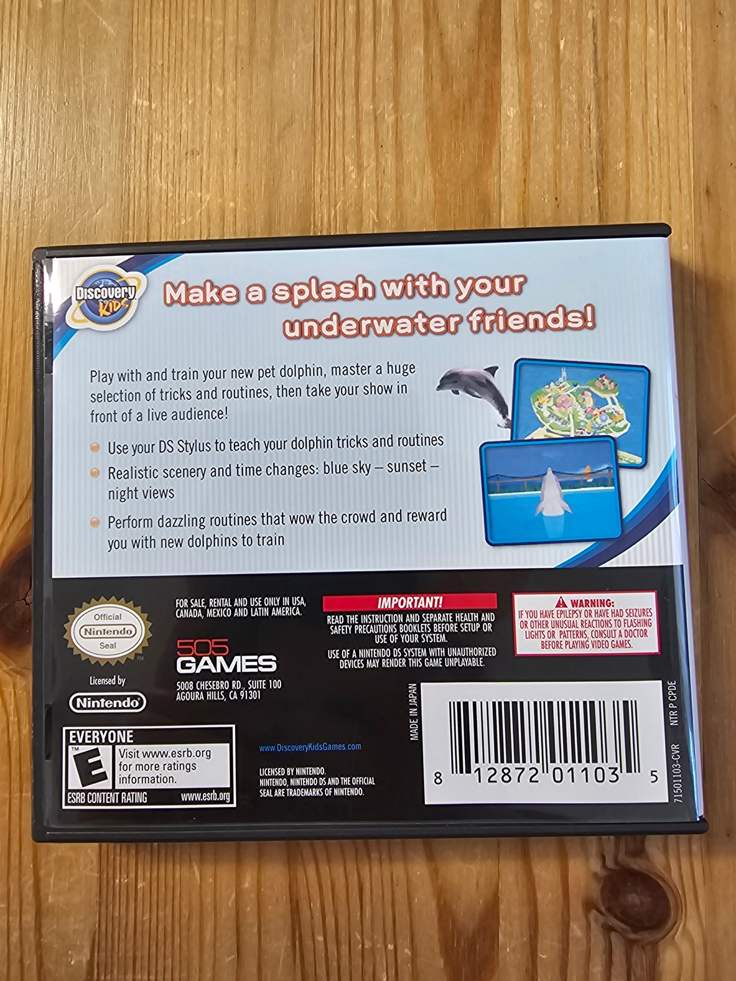 Discovery Kids: Dolphin Discovery | Nintendo DS