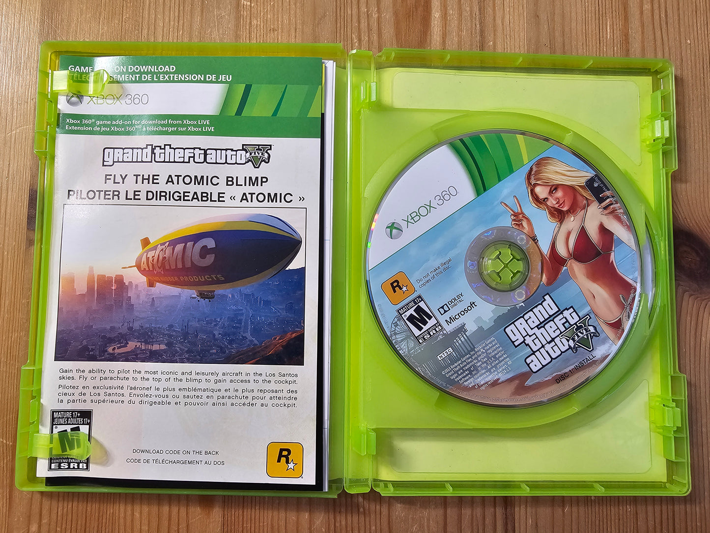 Grand Theft Auto V GTA | Microsoft Xbox 360
