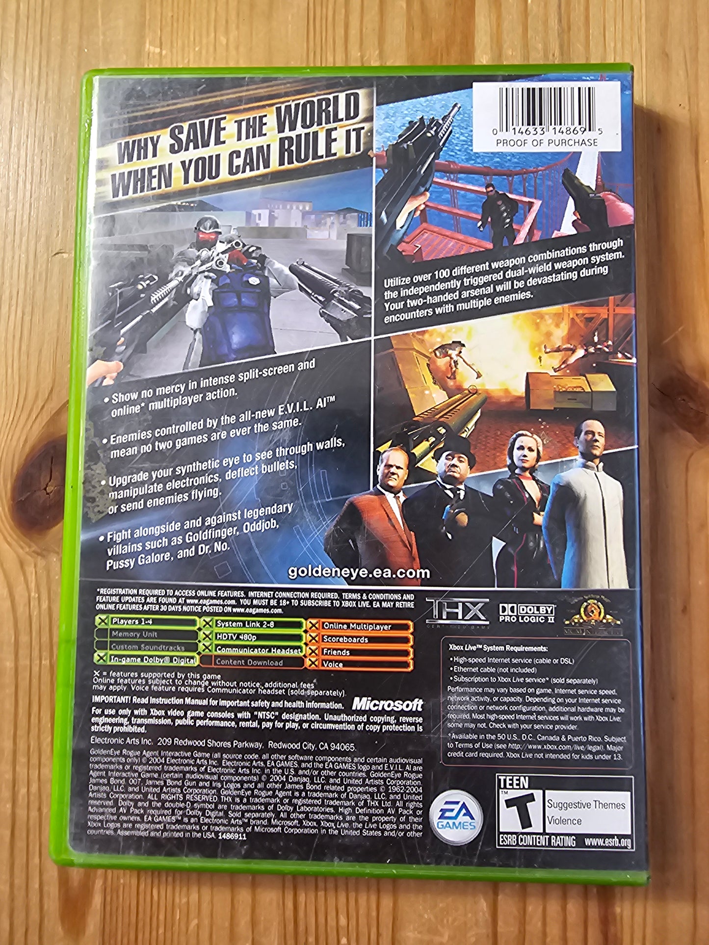 GoldenEye: Rogue Agent | Microsoft Xbox (2004)
