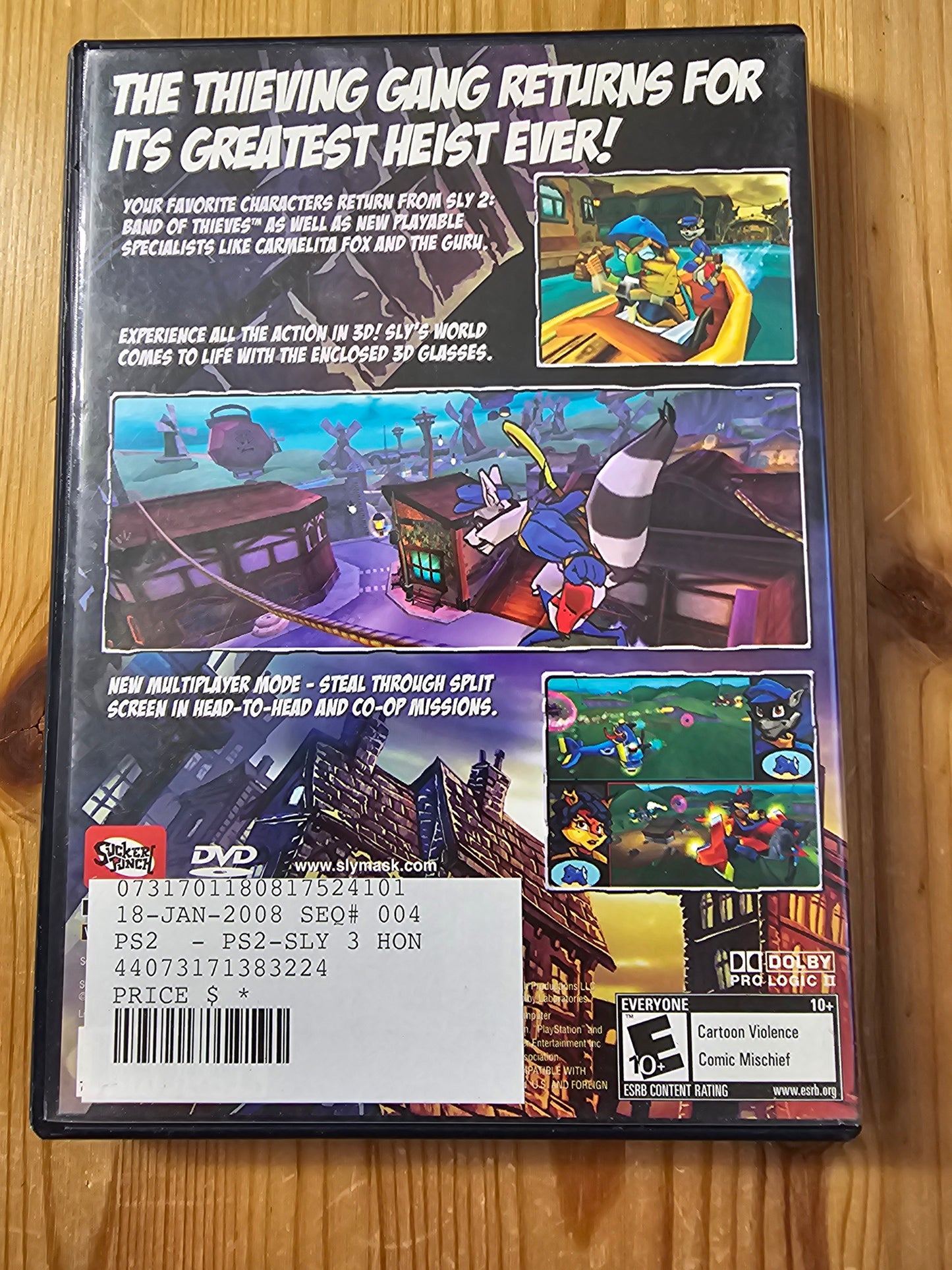 Sly 3 Honor Among Thieves | Sony PlayStation 2