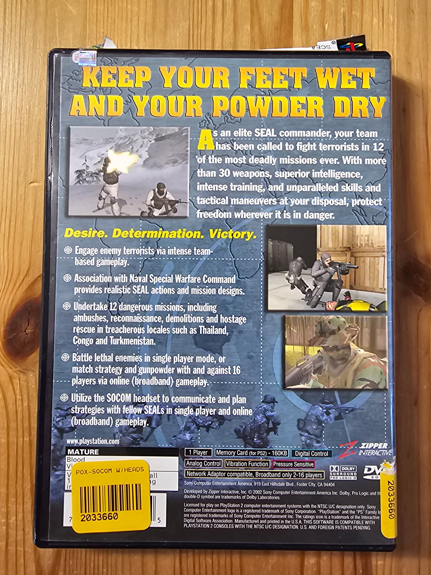 SOCOM: U.S. Navy SEALs | Sony PlayStation 2