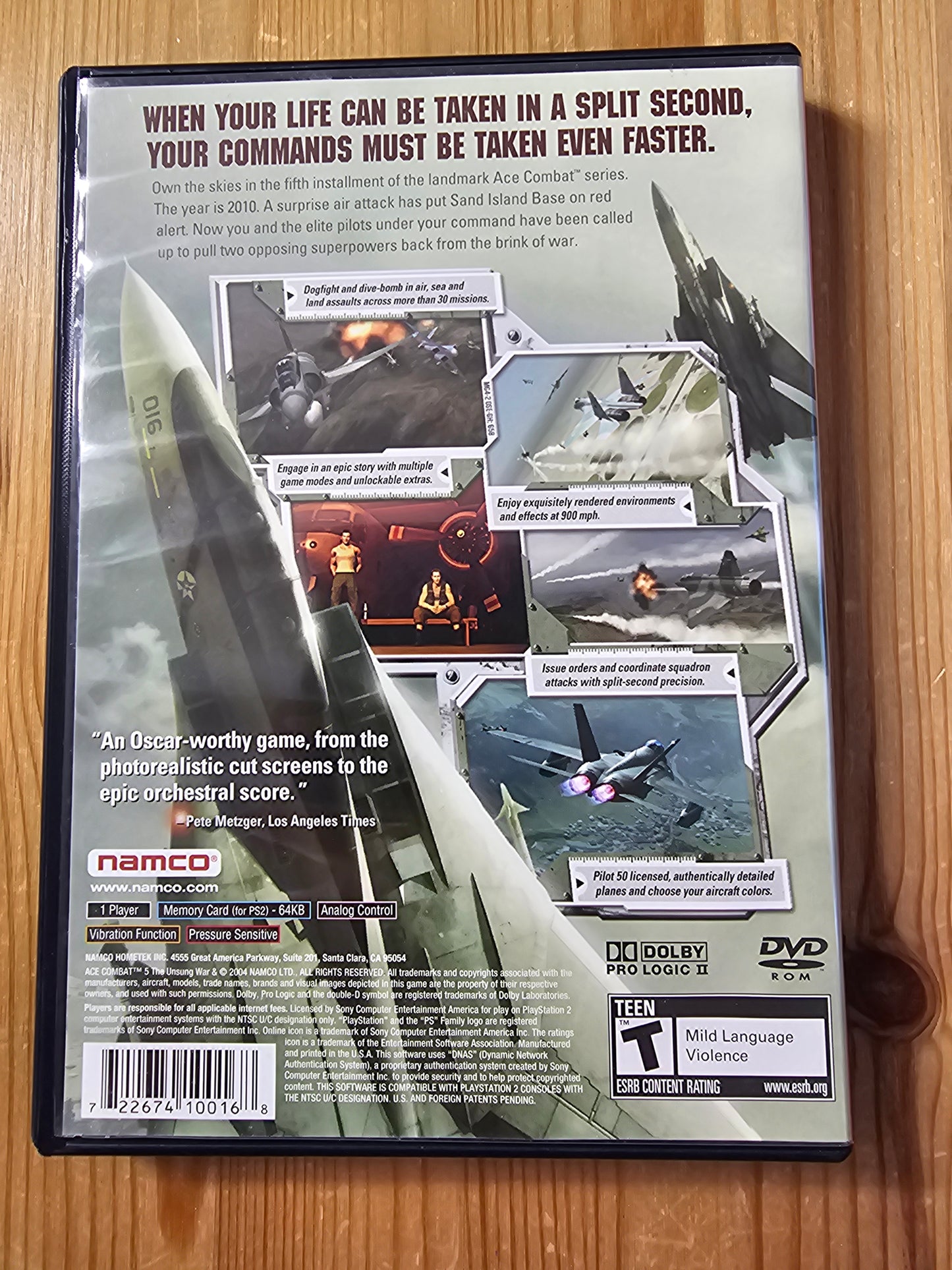 Ace Combat 5 Unsung War | Sony PlayStation 2