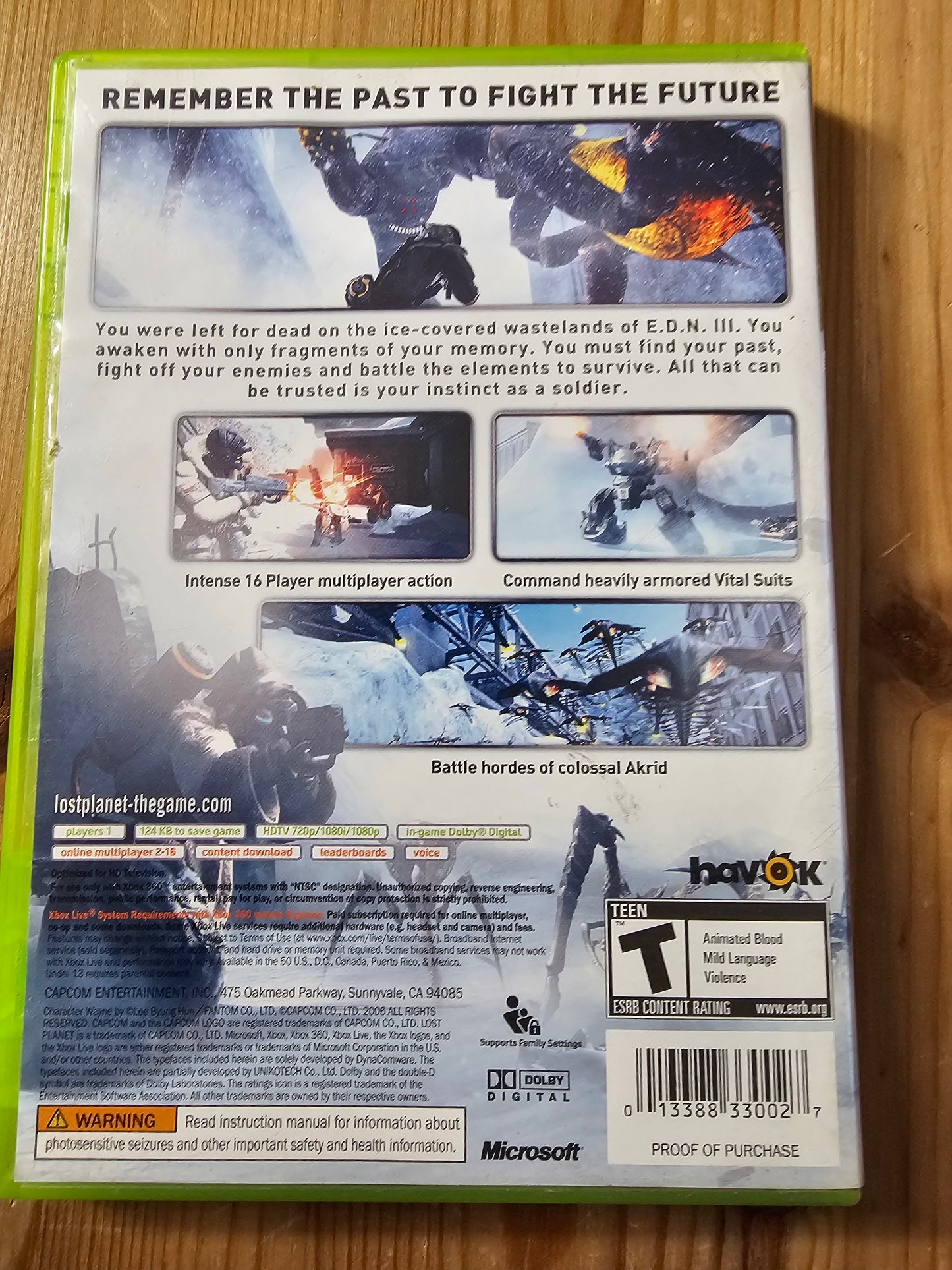 Lost Planet: Extreme Condition | Microsoft Xbox 360 (2007)