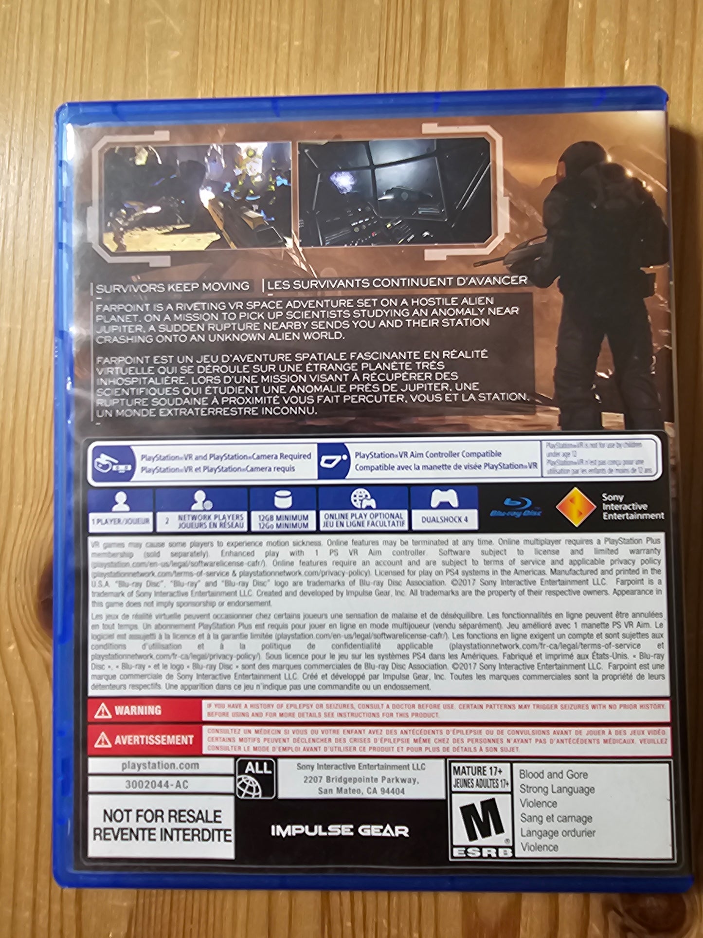 FARPOINT | Sony PlayStation 4 (2017)