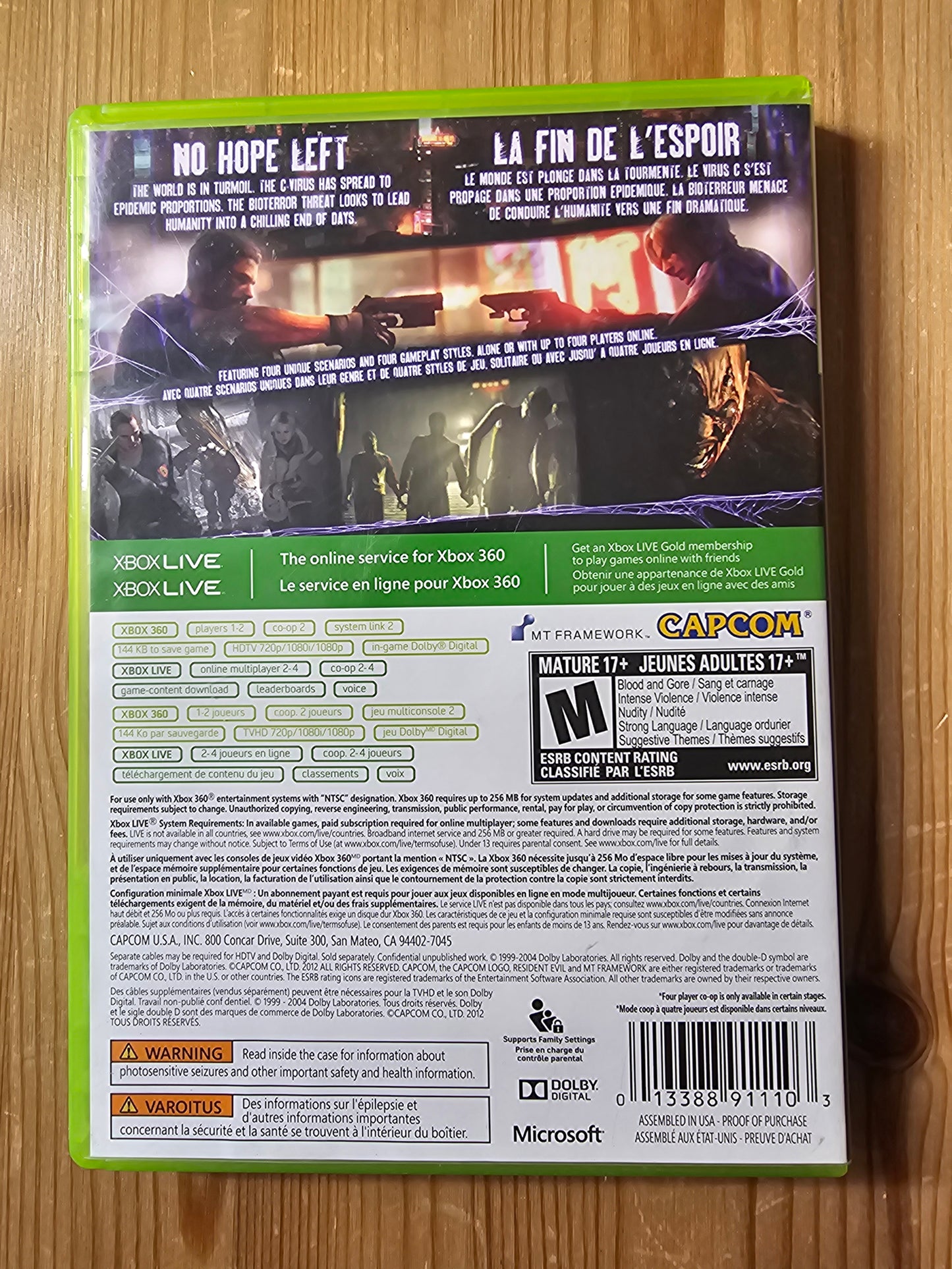 Resident Evil 6 | Microsoft Xbox 360 (2012)