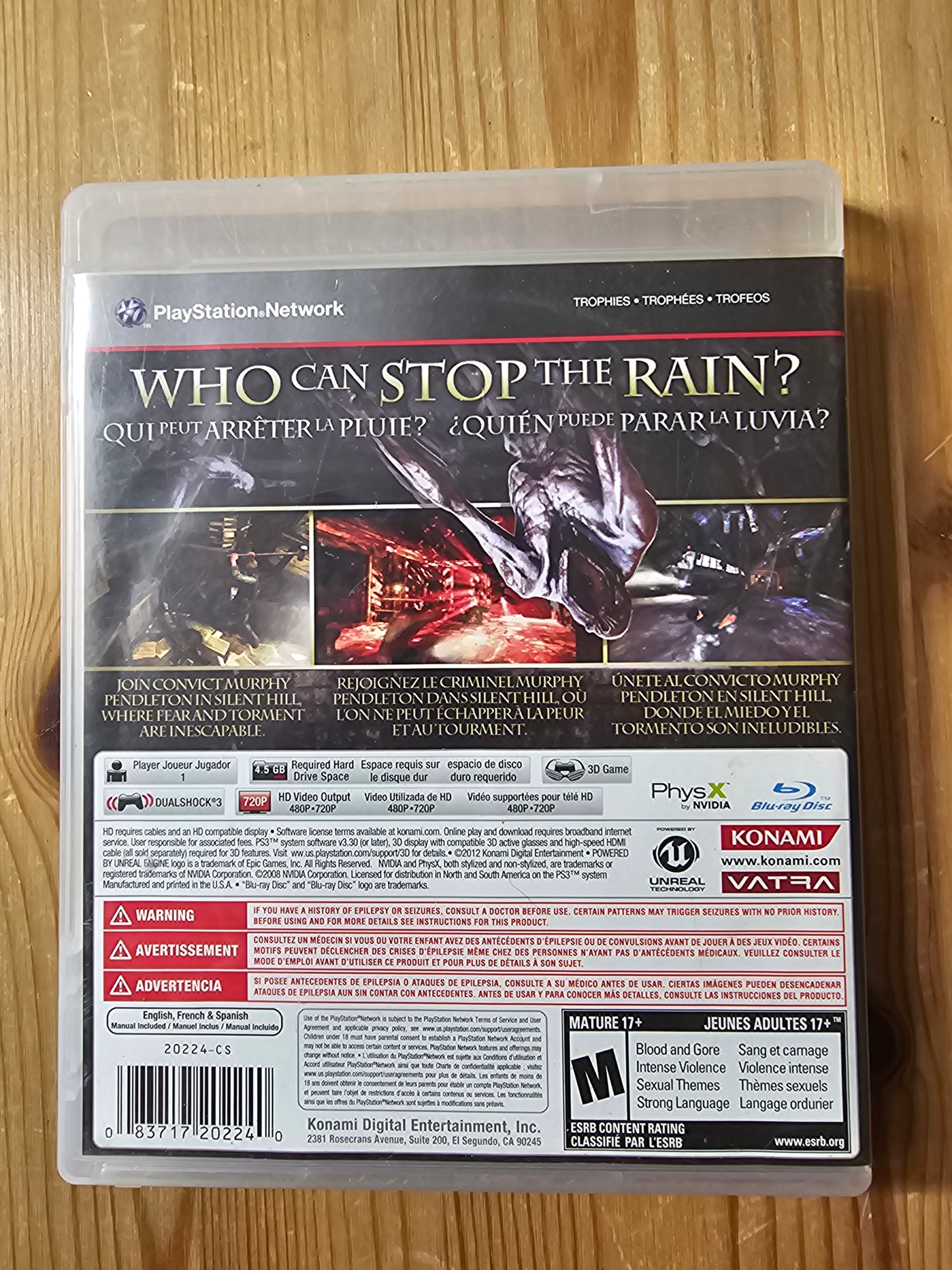 Silent Hill: Downpour | Sony PlayStation 3 (2012)