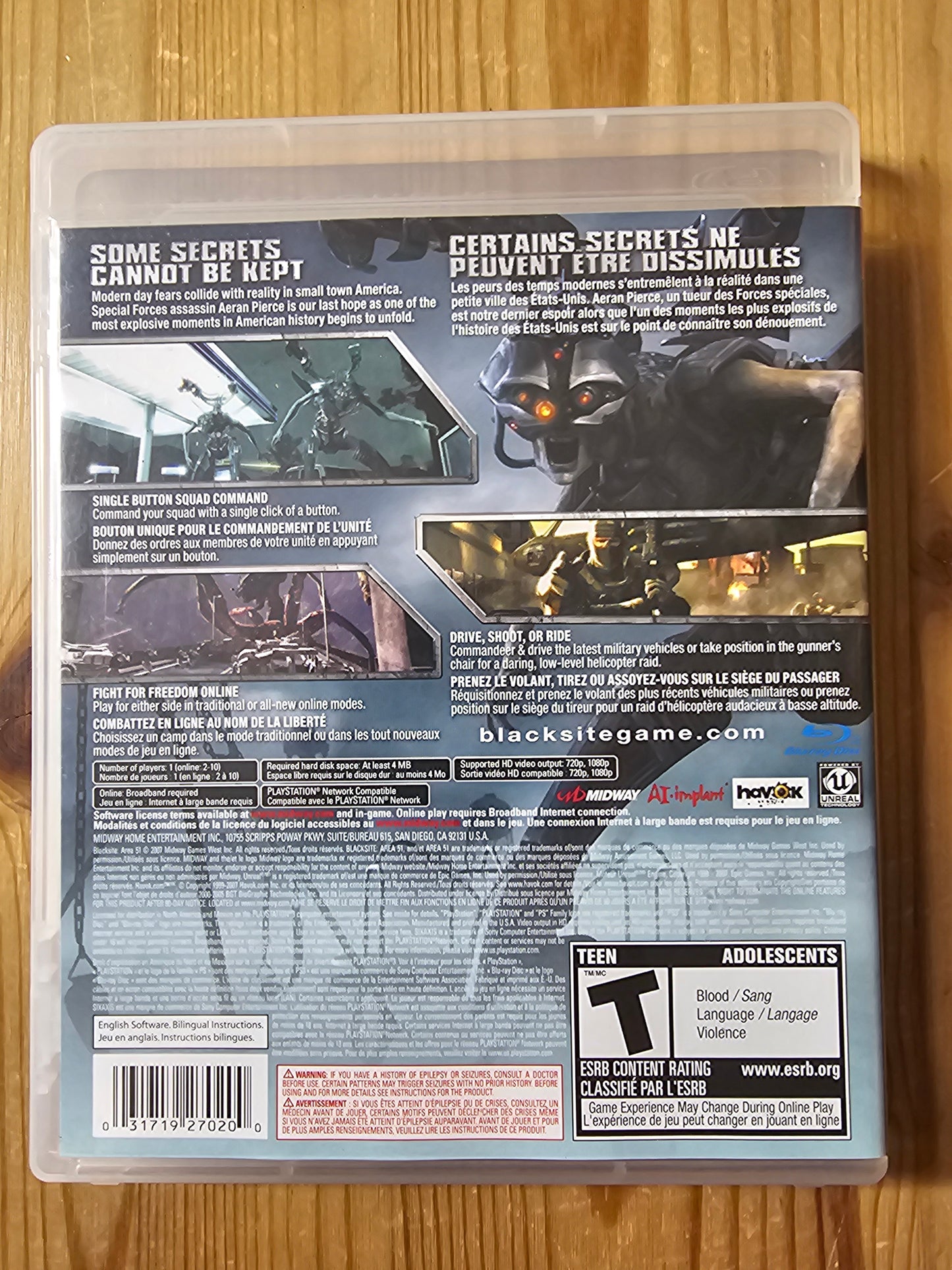BlackSite: Area 51 | Sony PlayStation 3 (2007)