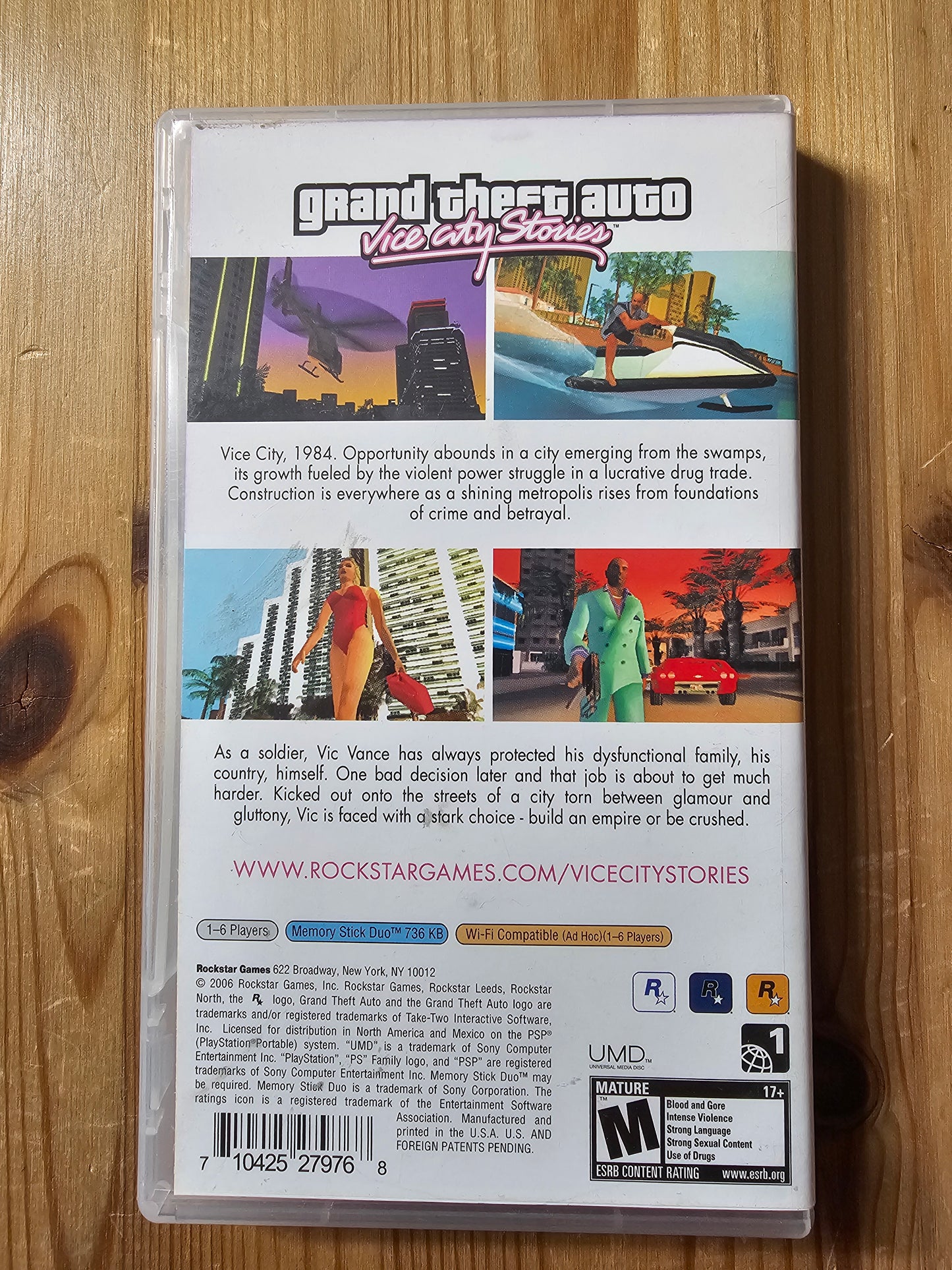 Grand Theft Auto: Vice City Stories | Sony PSP (2006)