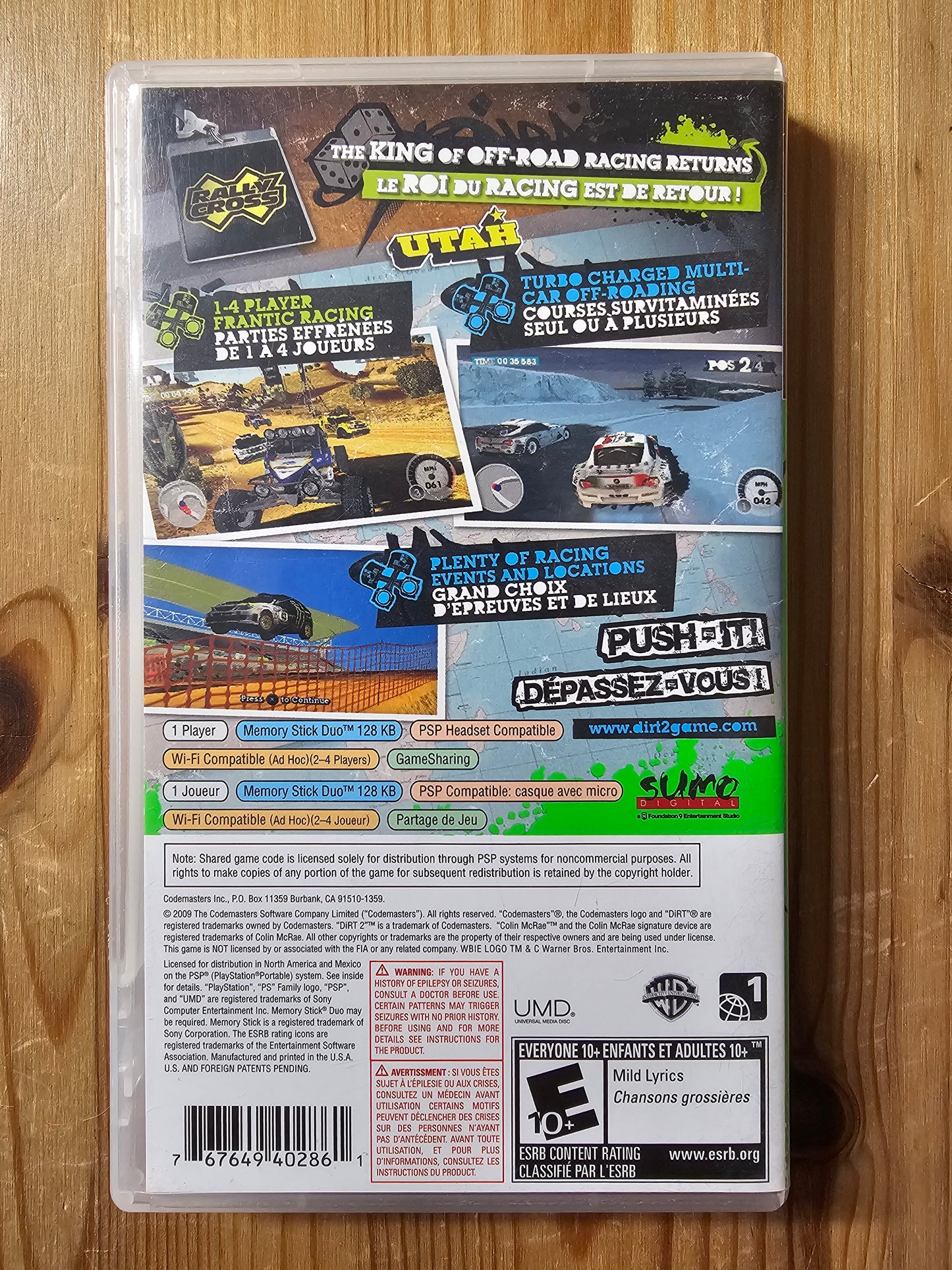 Dirt 2 | Sony PSP (2009)