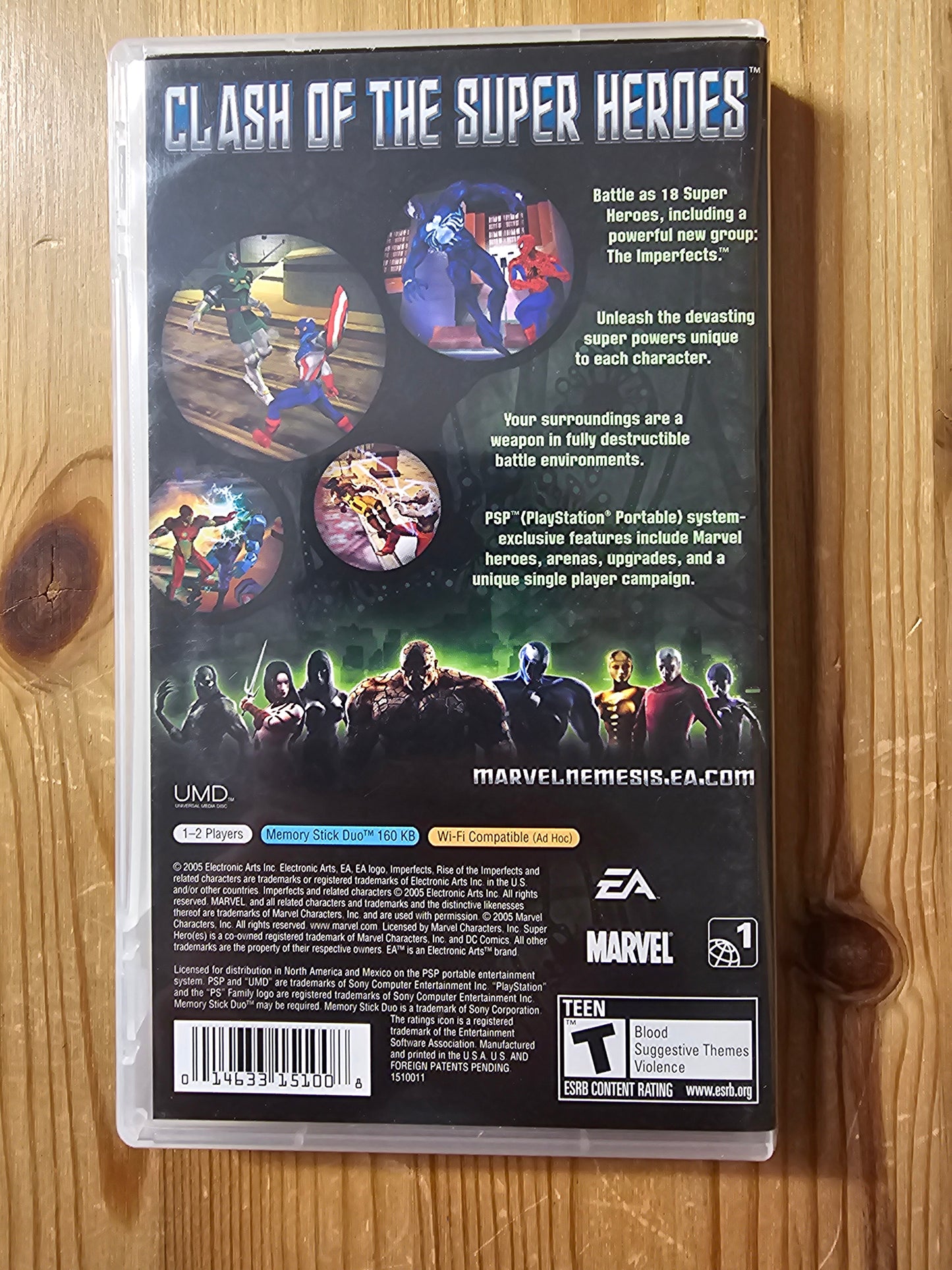 Marvel Nemesis: Rise of the Imperfects | Sony PSP (2005)