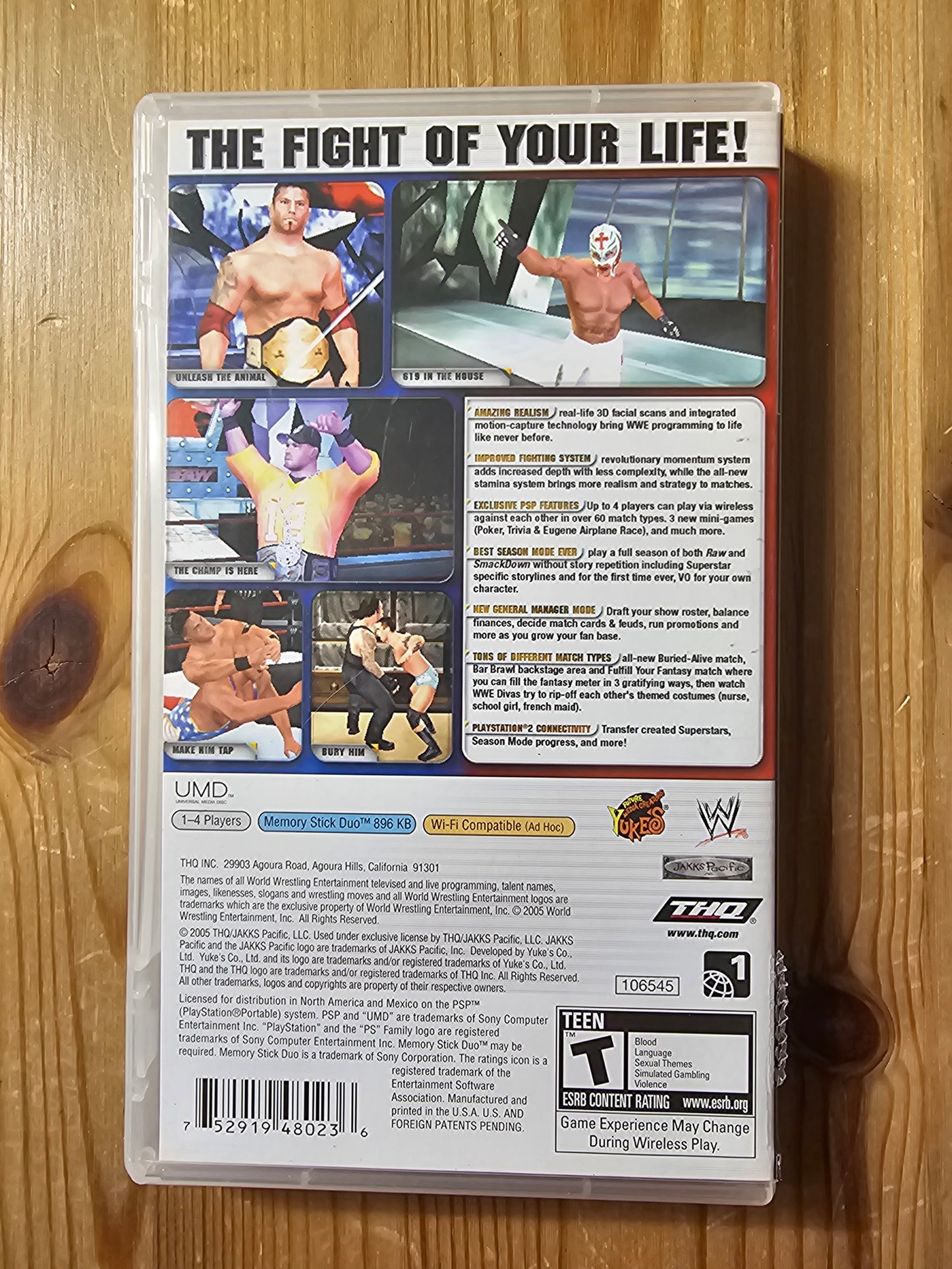WWE SmackDown vs. Raw 2006 | Sony PSP (2005)