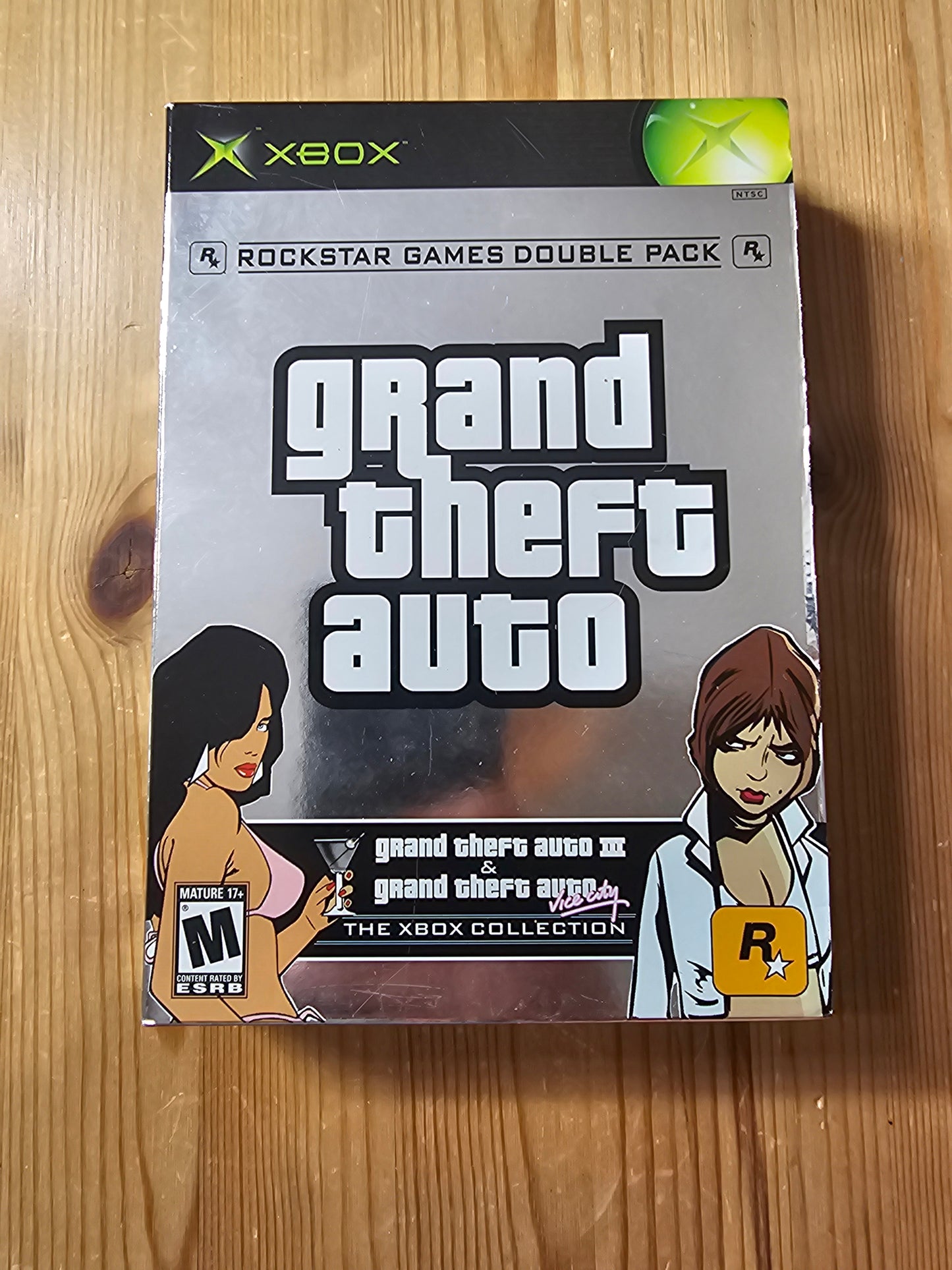 Grand Theft Auto Double Pack [GTA 3 + GTA Vice City] |Microsoft Xbox (2003)