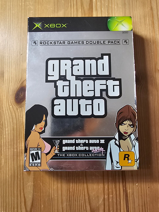 Grand Theft Auto Double Pack [GTA 3 + GTA Vice City] |Microsoft Xbox (2003)