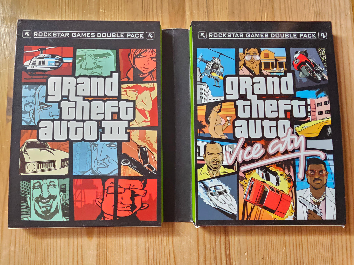 Grand Theft Auto Double Pack [GTA 3 + GTA Vice City] |Microsoft Xbox (2003)