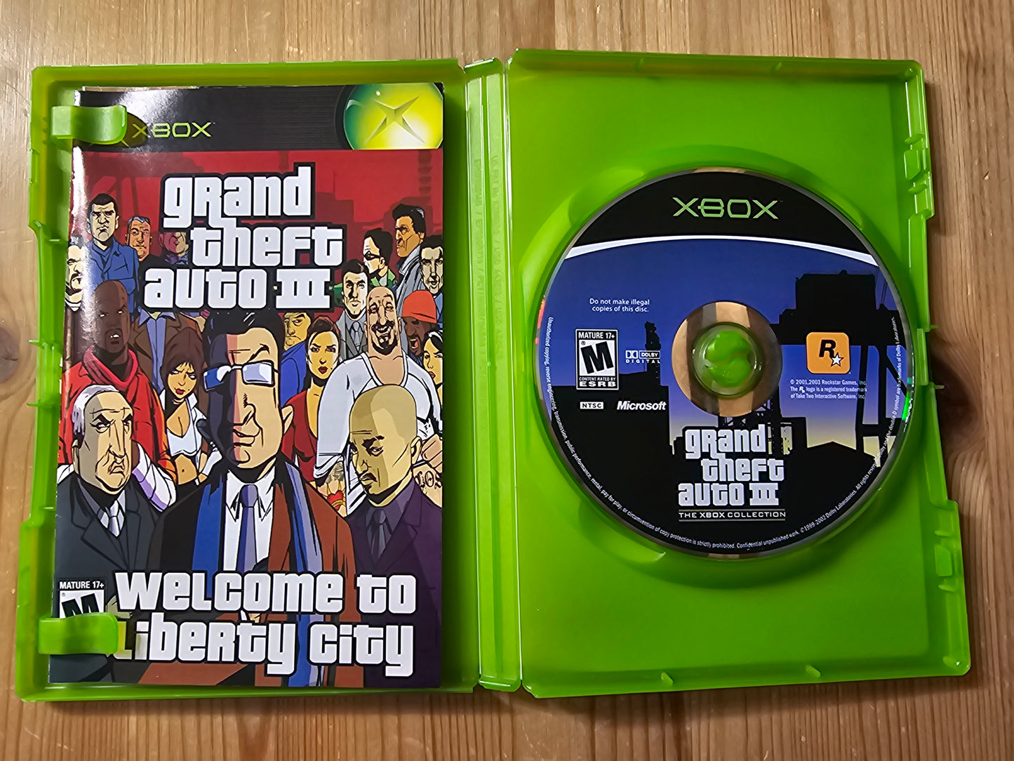 Grand Theft Auto Double Pack [GTA 3 + GTA Vice City] |Microsoft Xbox (2003)