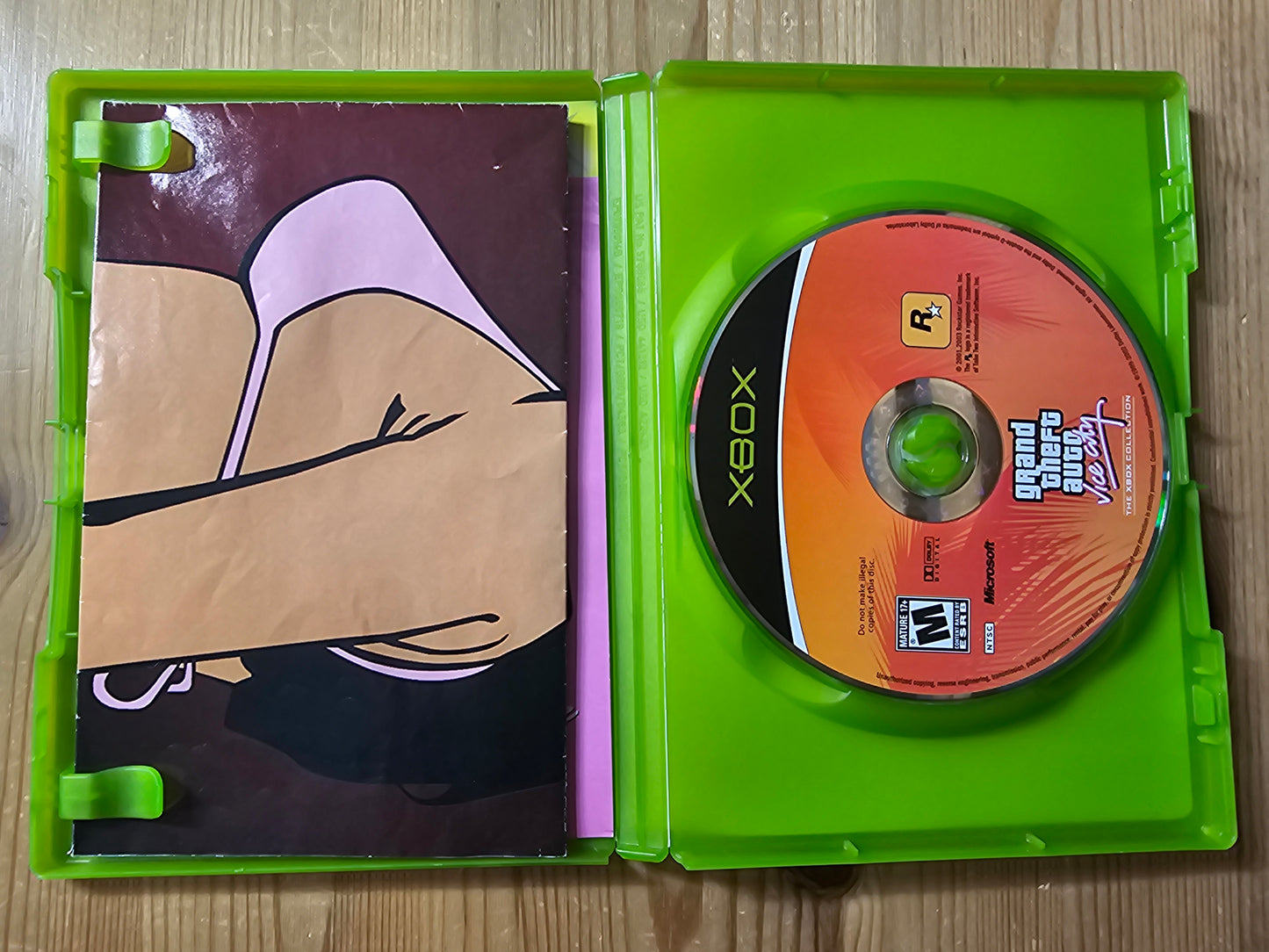 Grand Theft Auto Double Pack [GTA 3 + GTA Vice City] |Microsoft Xbox (2003)