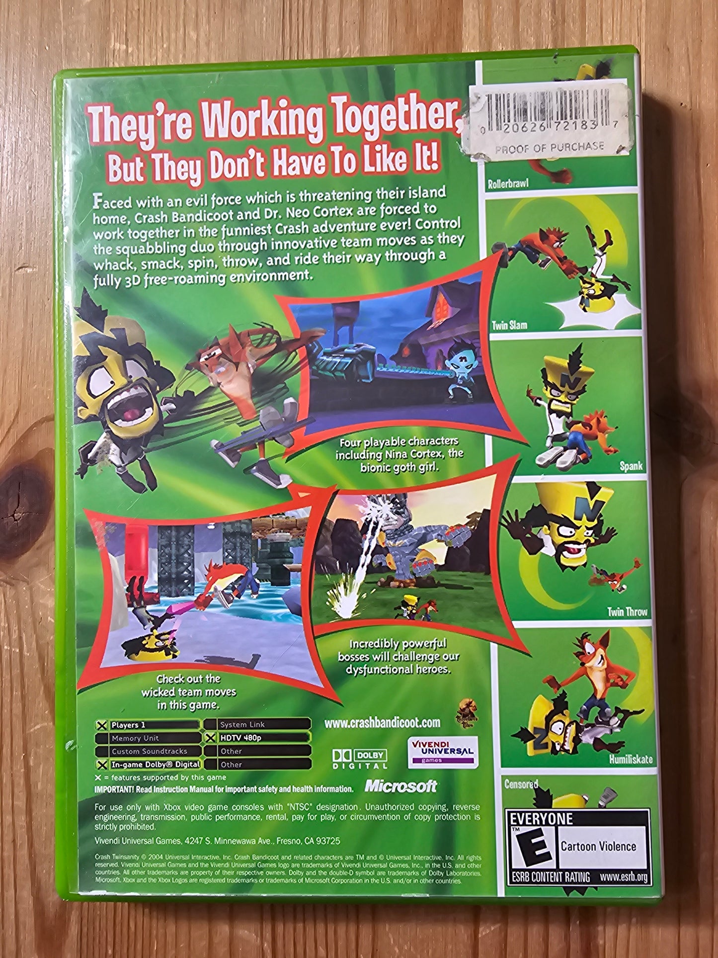 Crash Twinsanity | Microsoft Xbox (2004)