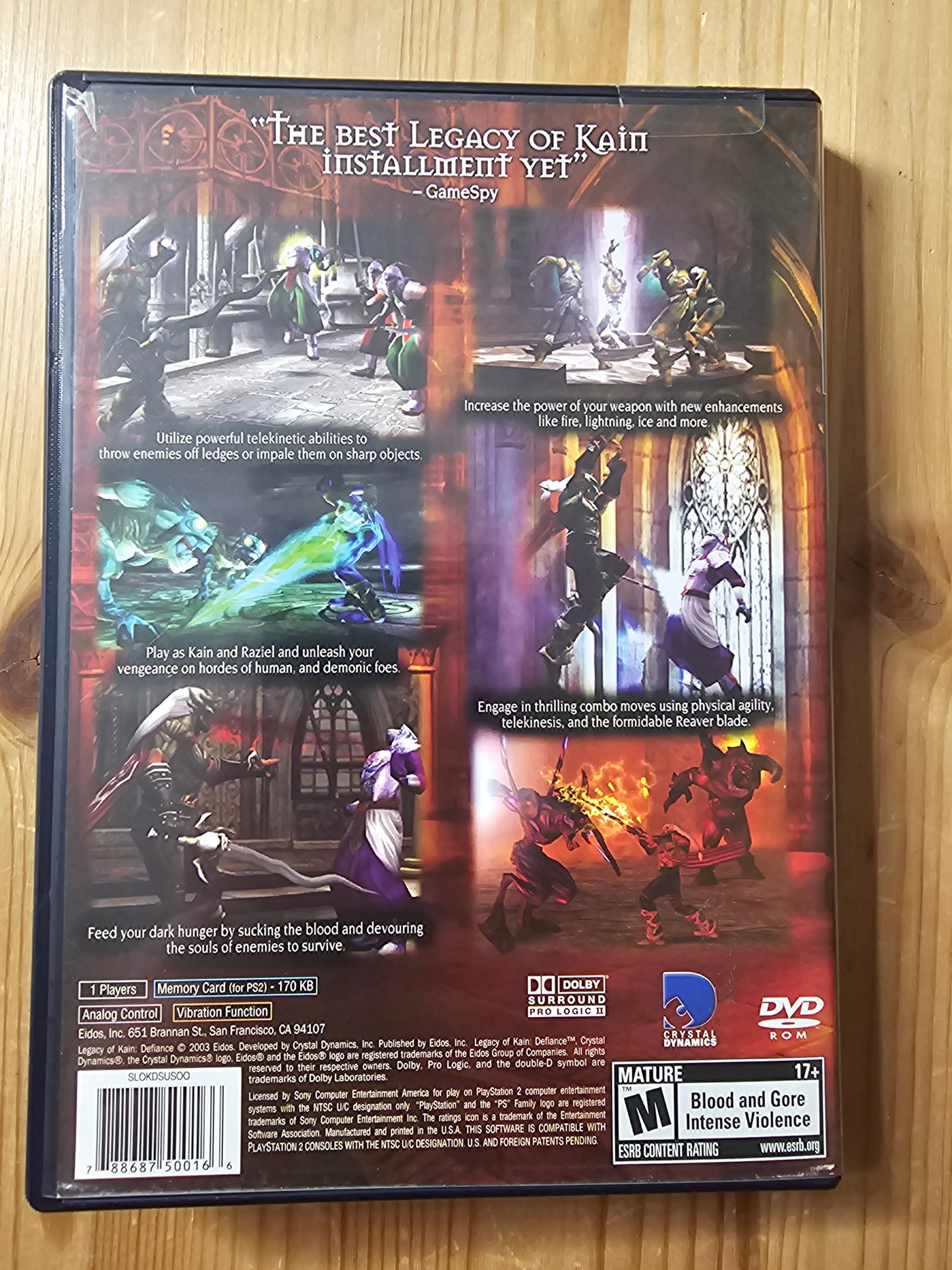 Legacy of Kain Defiance | Sony PlayStation 2 (2003)