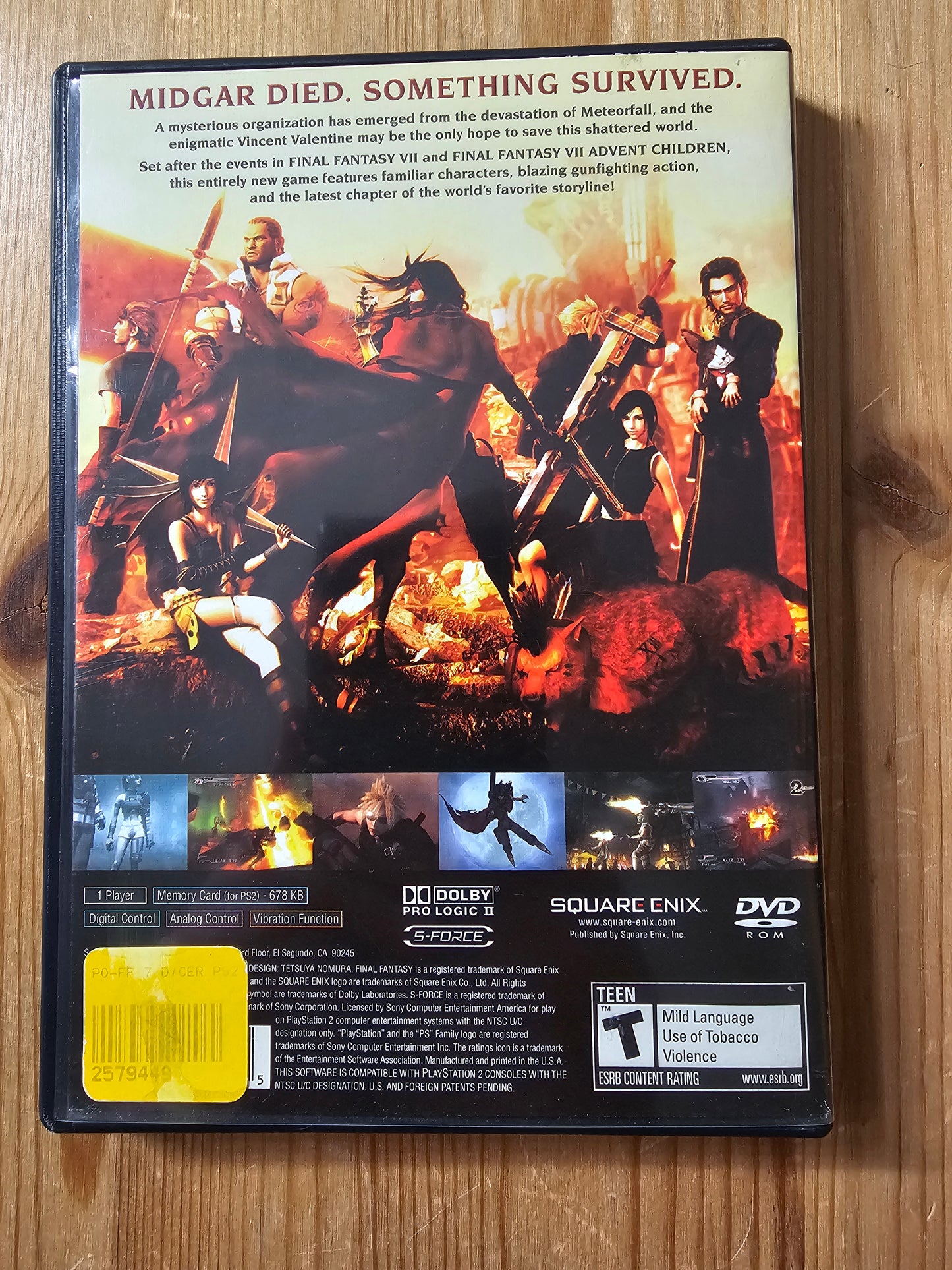 Final Fantasy VII: Dirge of Cerberus | Sony PlayStation 2 (2006)