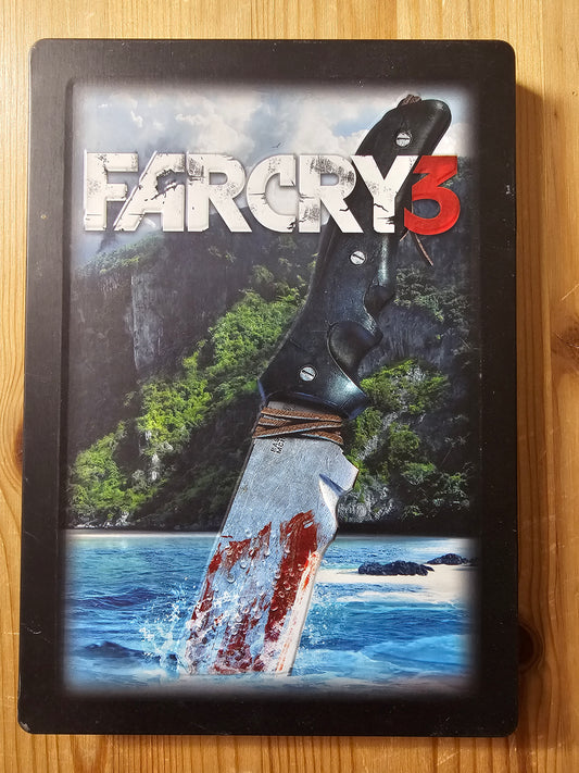 FAR CRY 3 STEELBOOK + FREE PC GAME DISKS