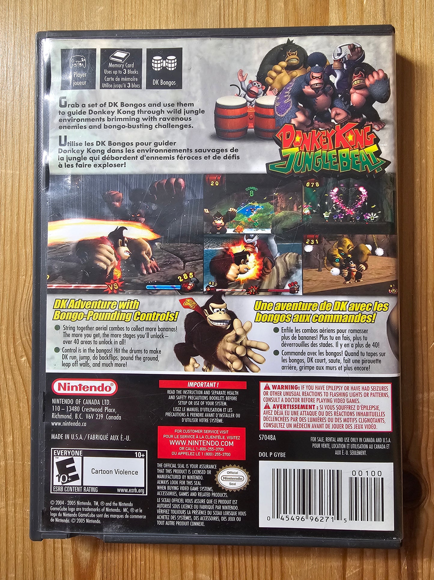 Donkey Kong Jungle Beat | Nintendo GameCube (2005)