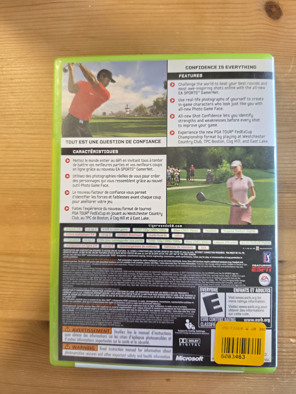 Tiger Woods PGA Tour 08 | Microsoft Xbox 360 (2008)
