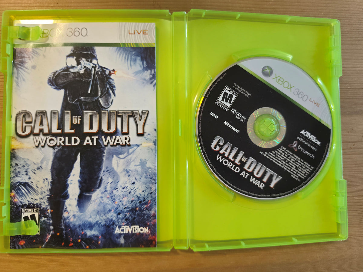 Call of Duty World at War | Microsoft Xbox 360 (2008)