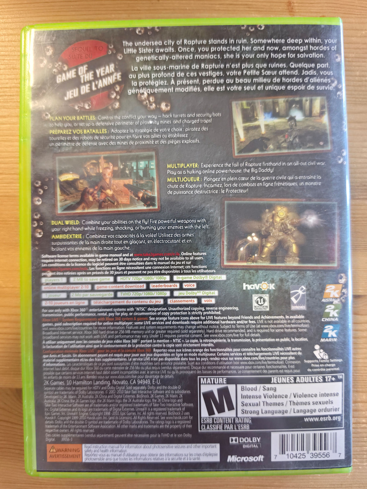 BioShock 2 | Microsoft Xbox 360 (2010)