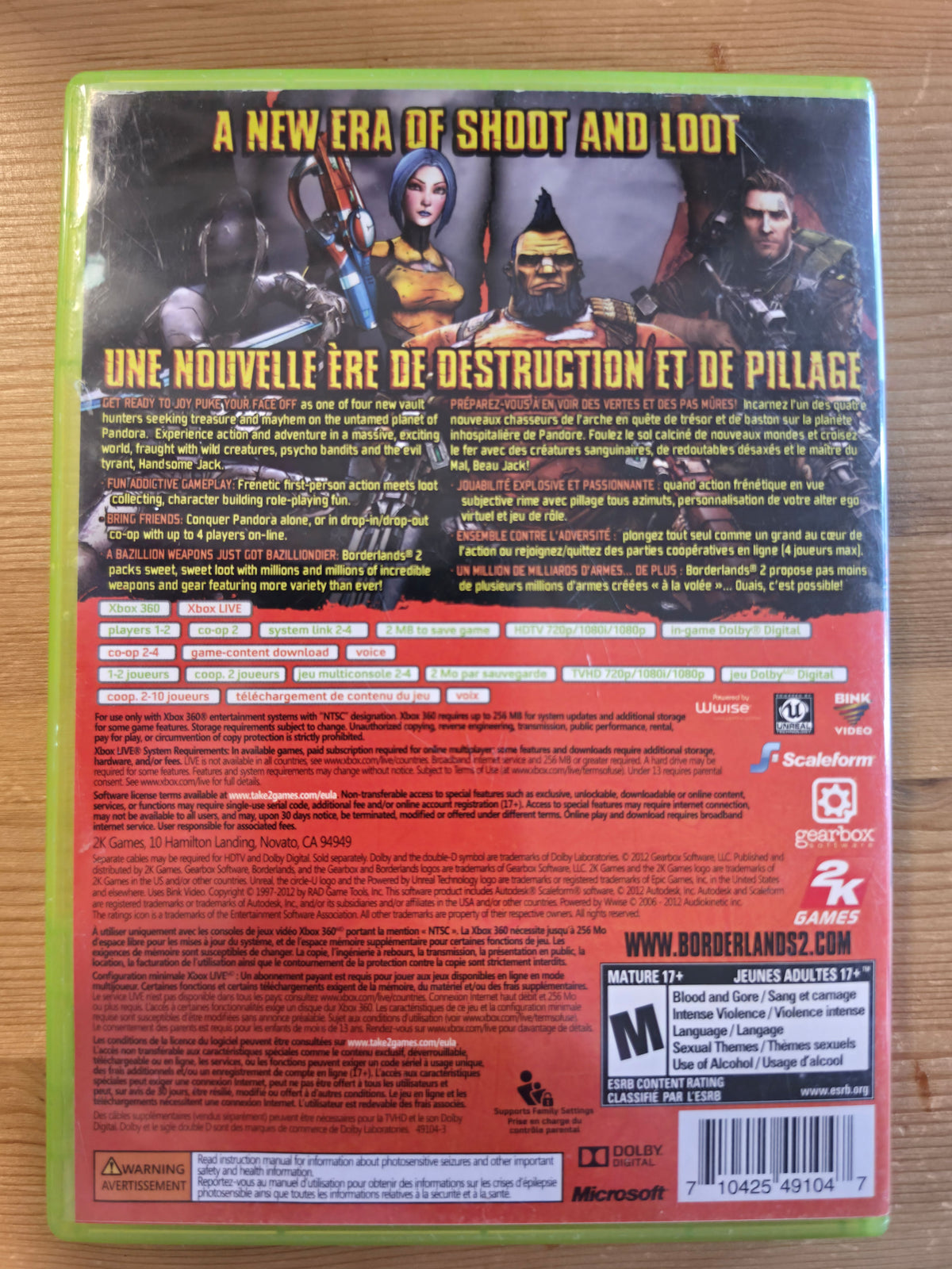 Borderlands 2 | Microsoft Xbox 360 (2012)