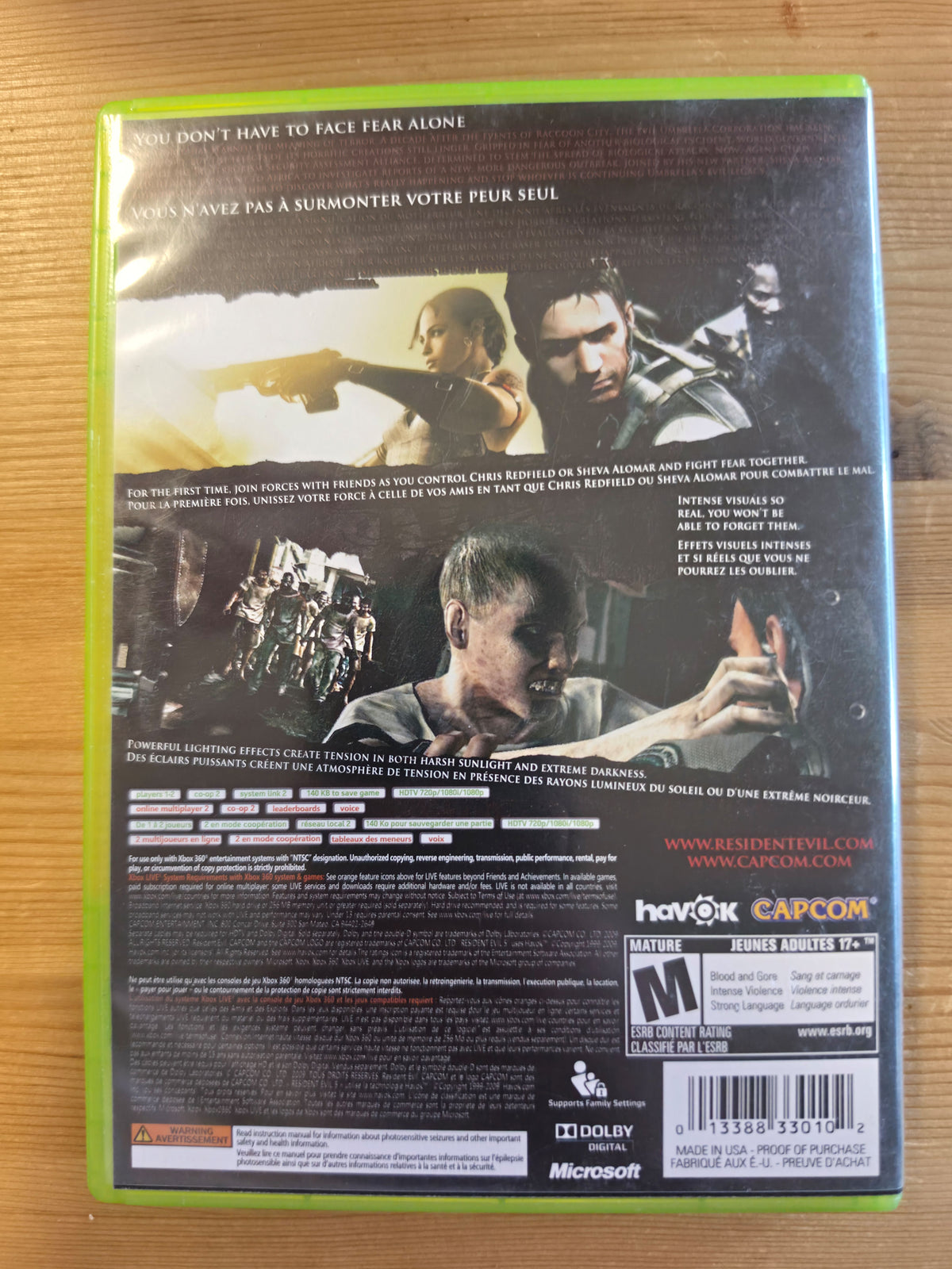 Resident Evil 5 | Microsoft Xbox 360 (2010)