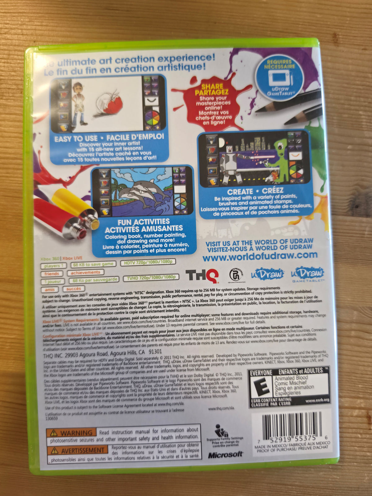uDraw Studio: Instant Artist | Microsoft Xbox 360