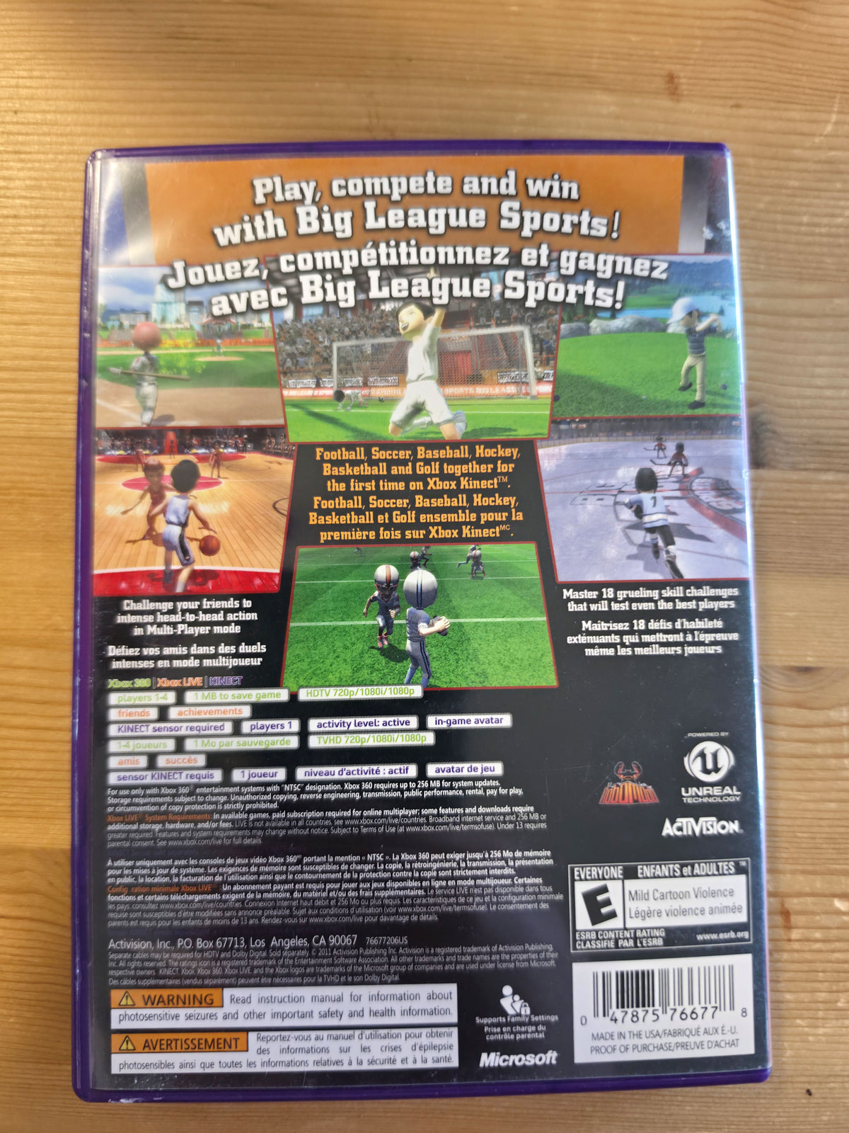 Big League Sports | Microsoft Xbox 360 (2011)