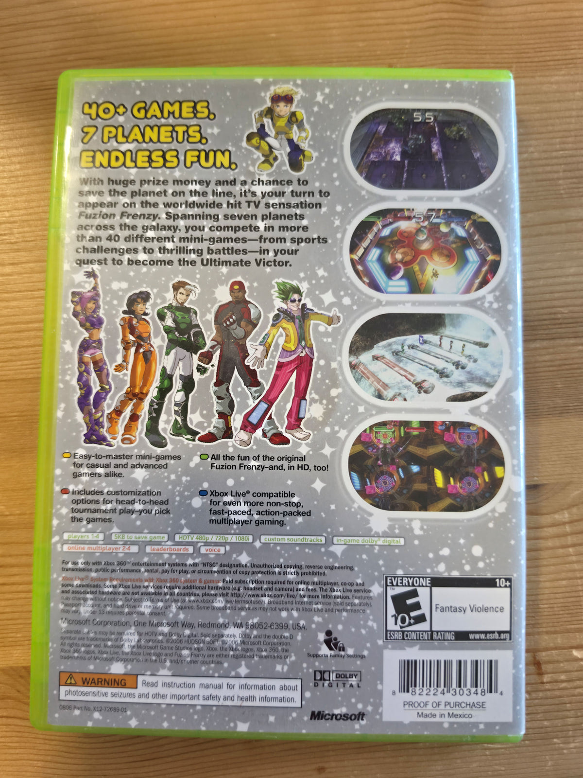 Fuzion Frenzy 2 | Microsoft Xbox 360 (2006)