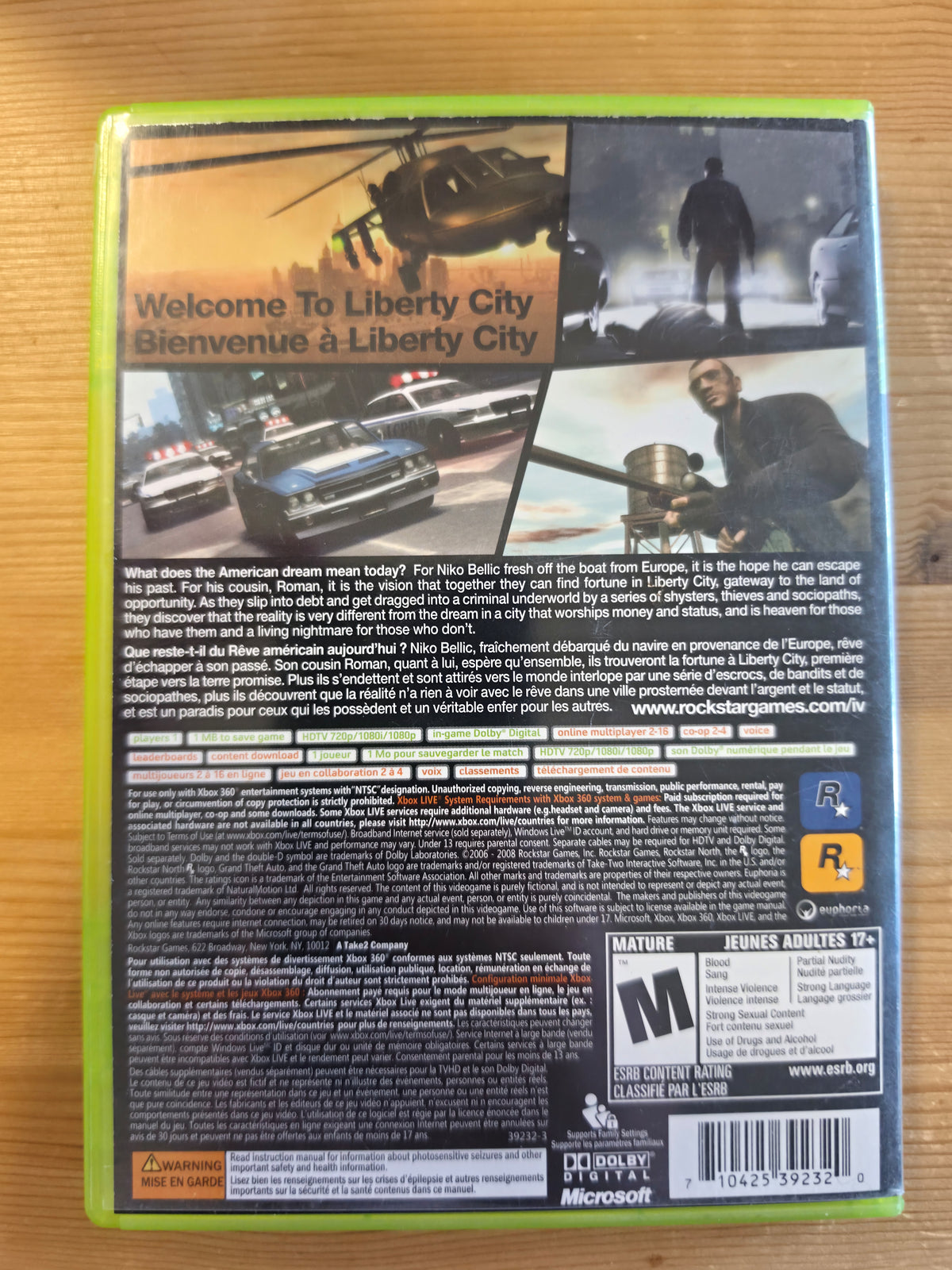 Grand Theft Auto IV | Microsoft Xbox 360 (2008)