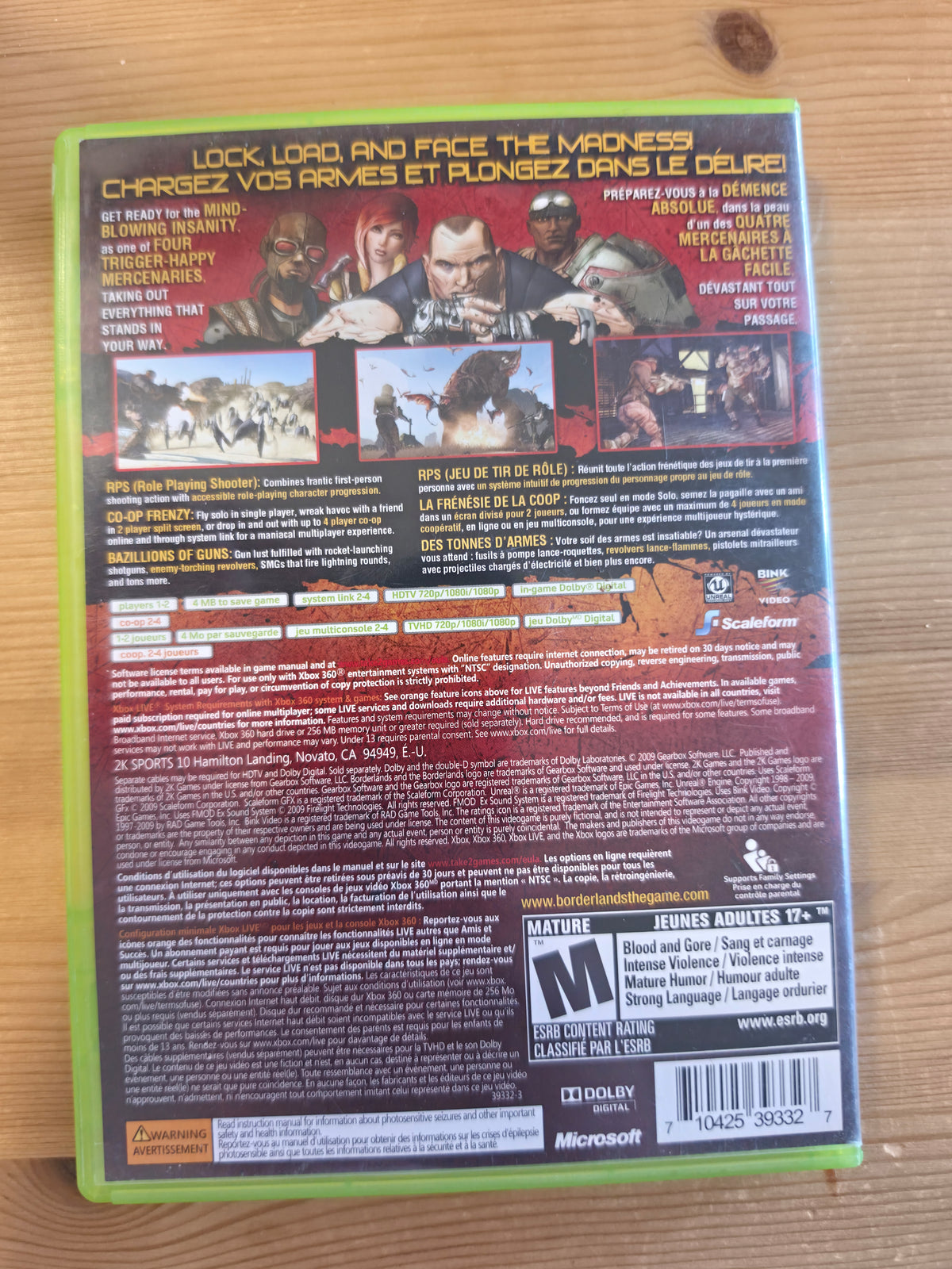 Borderlands | Microsoft Xbox 360 (2009)