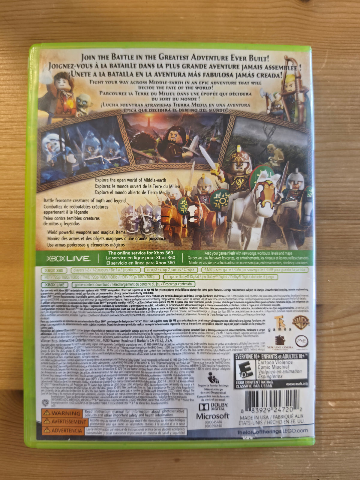 LEGO The Lord of the Rings | Microsoft Xbox 360 (2012)