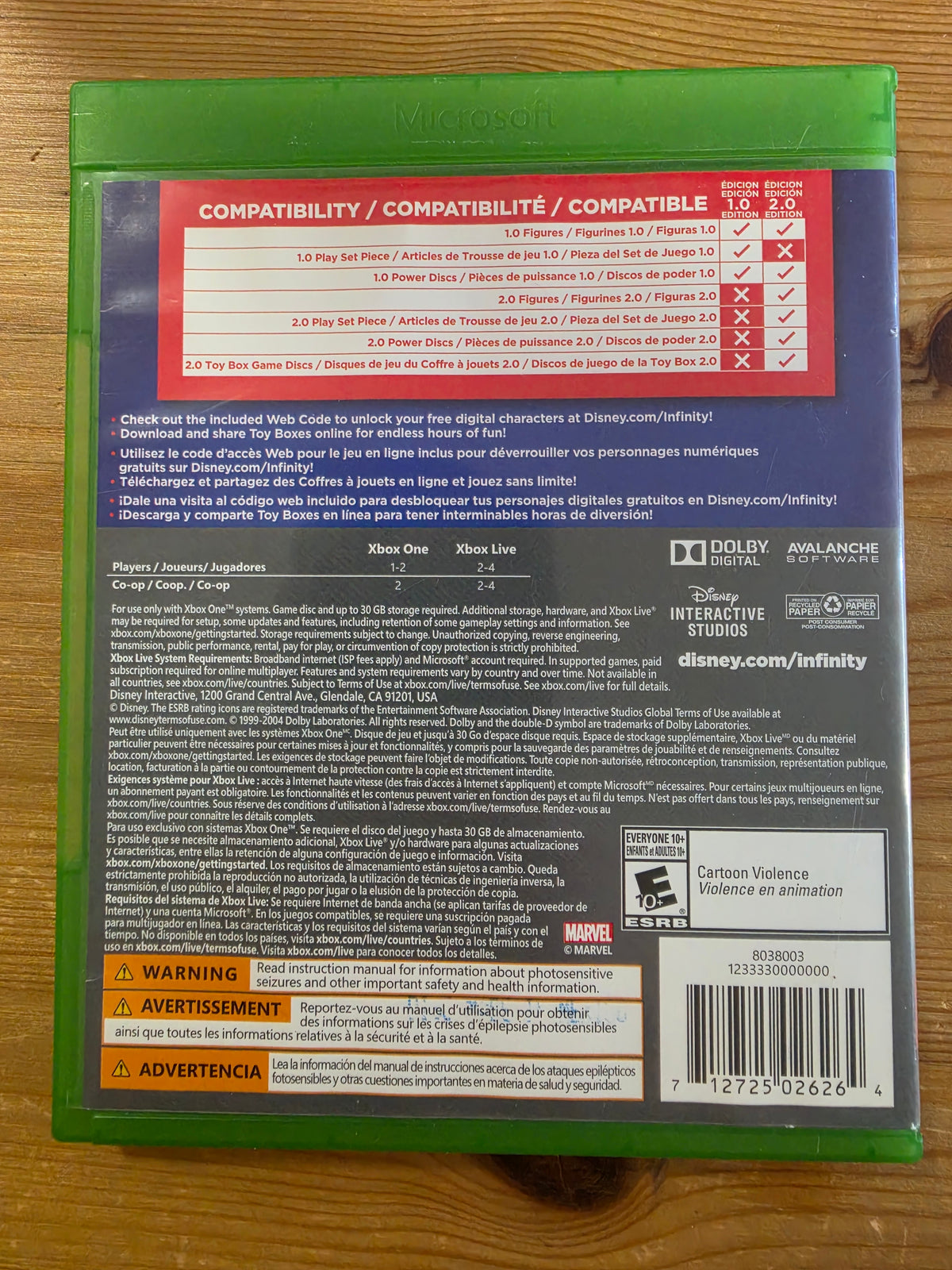 Disney Infinity: 2.0 Edition | Microsoft Xbox One (2014)