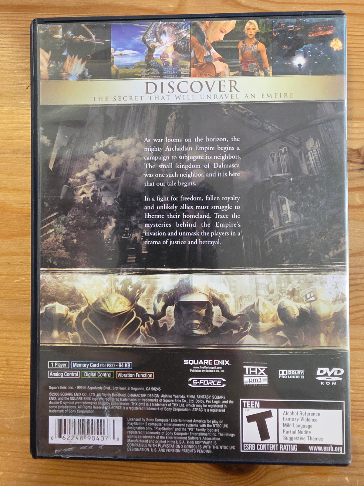Final Fantasy XII 12 | Sony PlayStation 2 (2006)