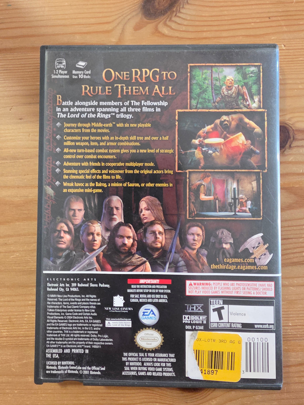 The Lord of the Rings: The Third Age | Nintendo GameCube (2004)