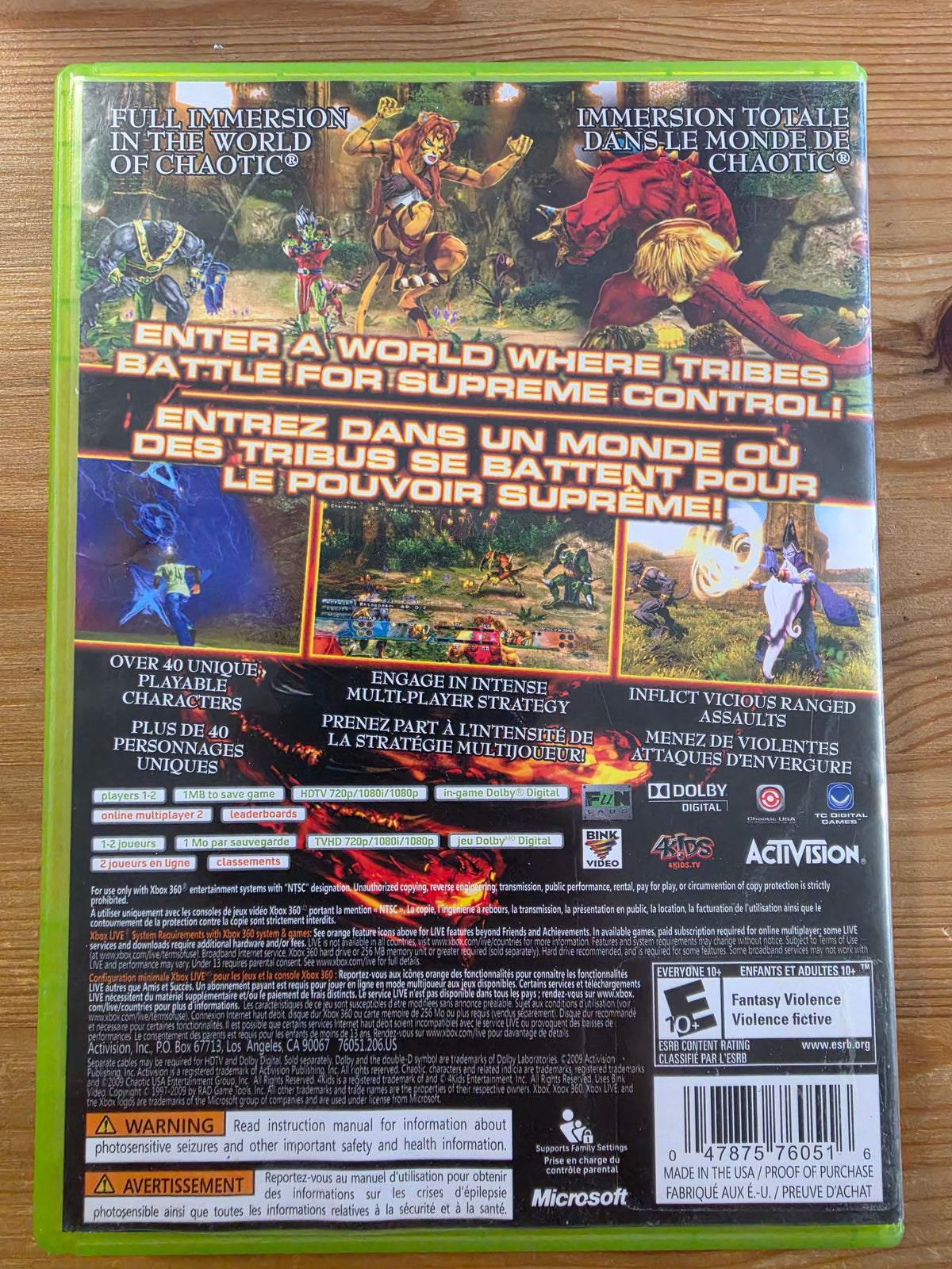 Chaotic: Shadow Warriors | Xbox 360 (2009)