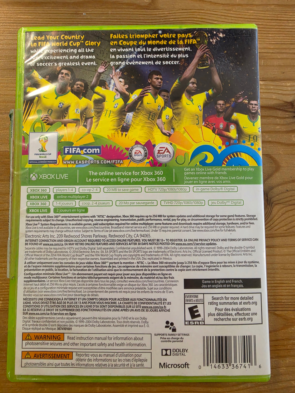 2014 FIFA World Cup Brazil | Microsoft Xbox 360