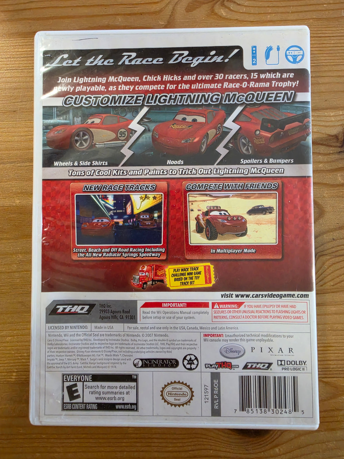 Disney Pixar Cars Race-O-Rama | Nintendo Wii (2009)