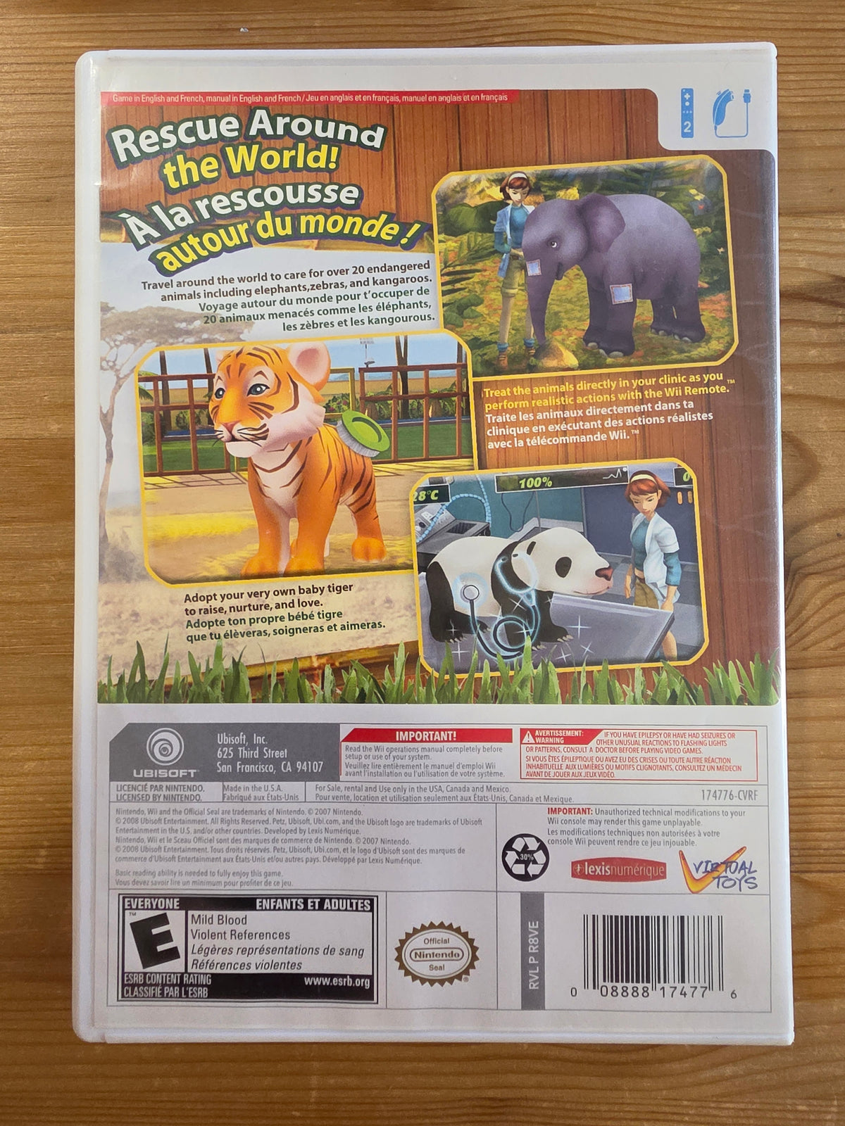 Petz Rescue: Wildlife Vet | Nintendo Wii (2008)