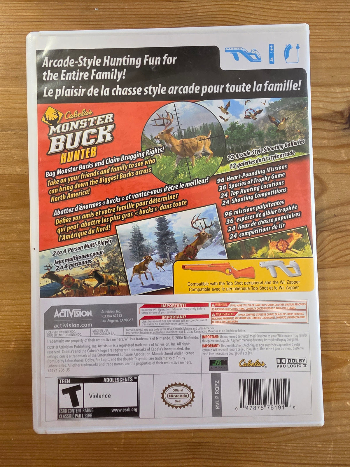 Cabela's Monster Buck Hunter | Nintendo Wii (2010)