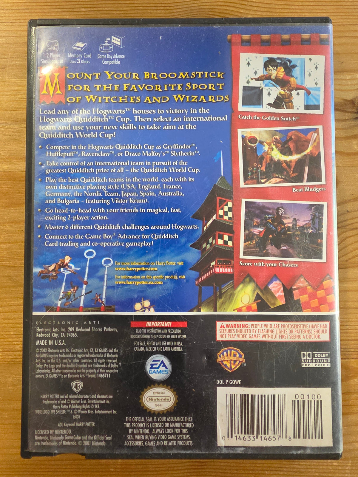 Harry Potter: Quidditch World Cup | Nintendo GameCube (2003)