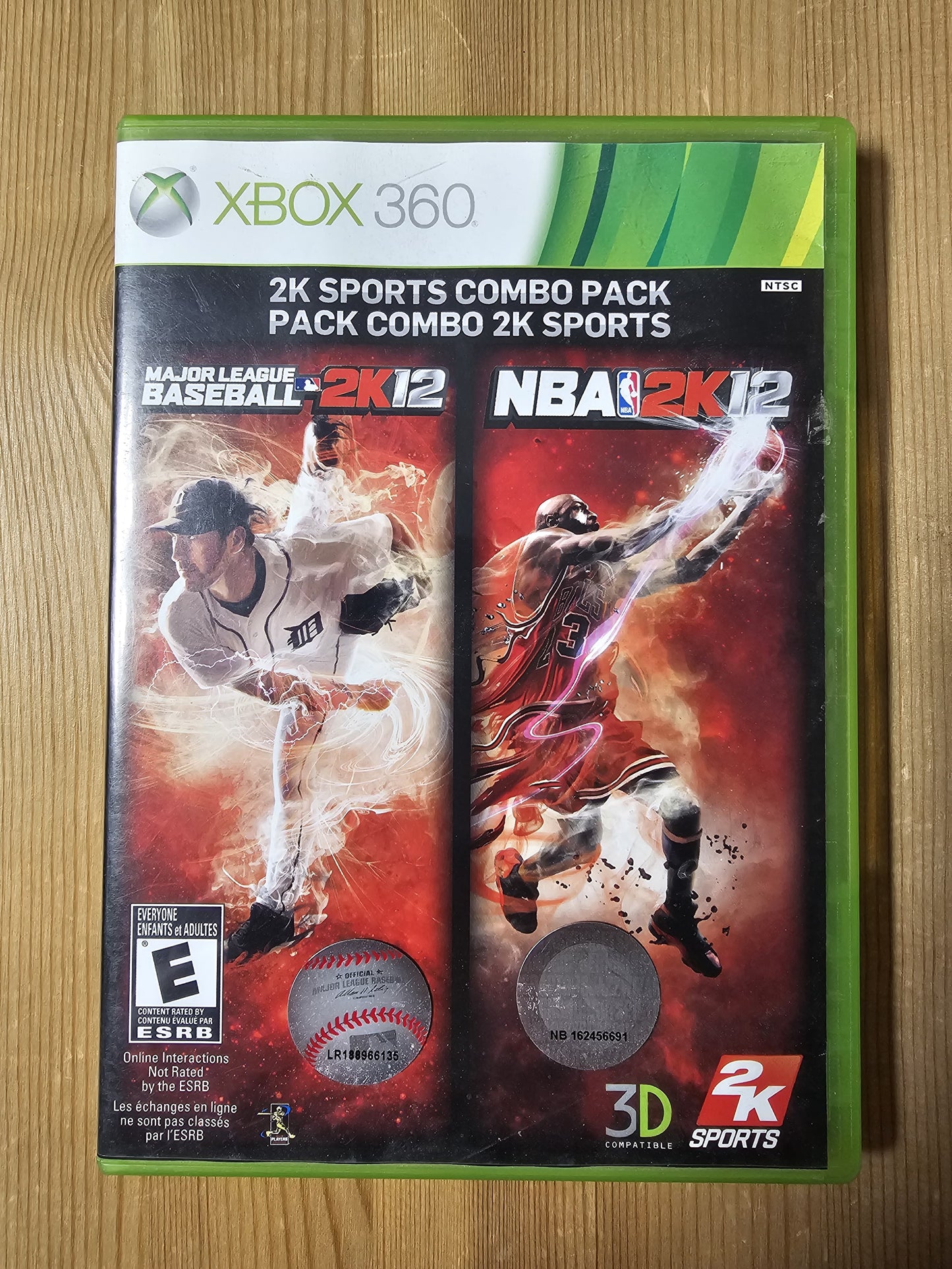 2K Sports Combo Pack: MLB2K12 / NBA2K12 | Microsoft Xbox 360
