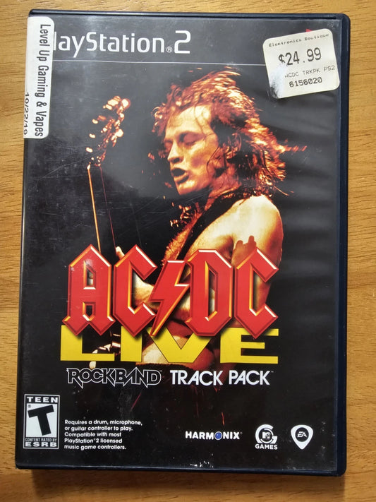 AC/DC Live: Rock Band Track Pack Sony PlayStation 2